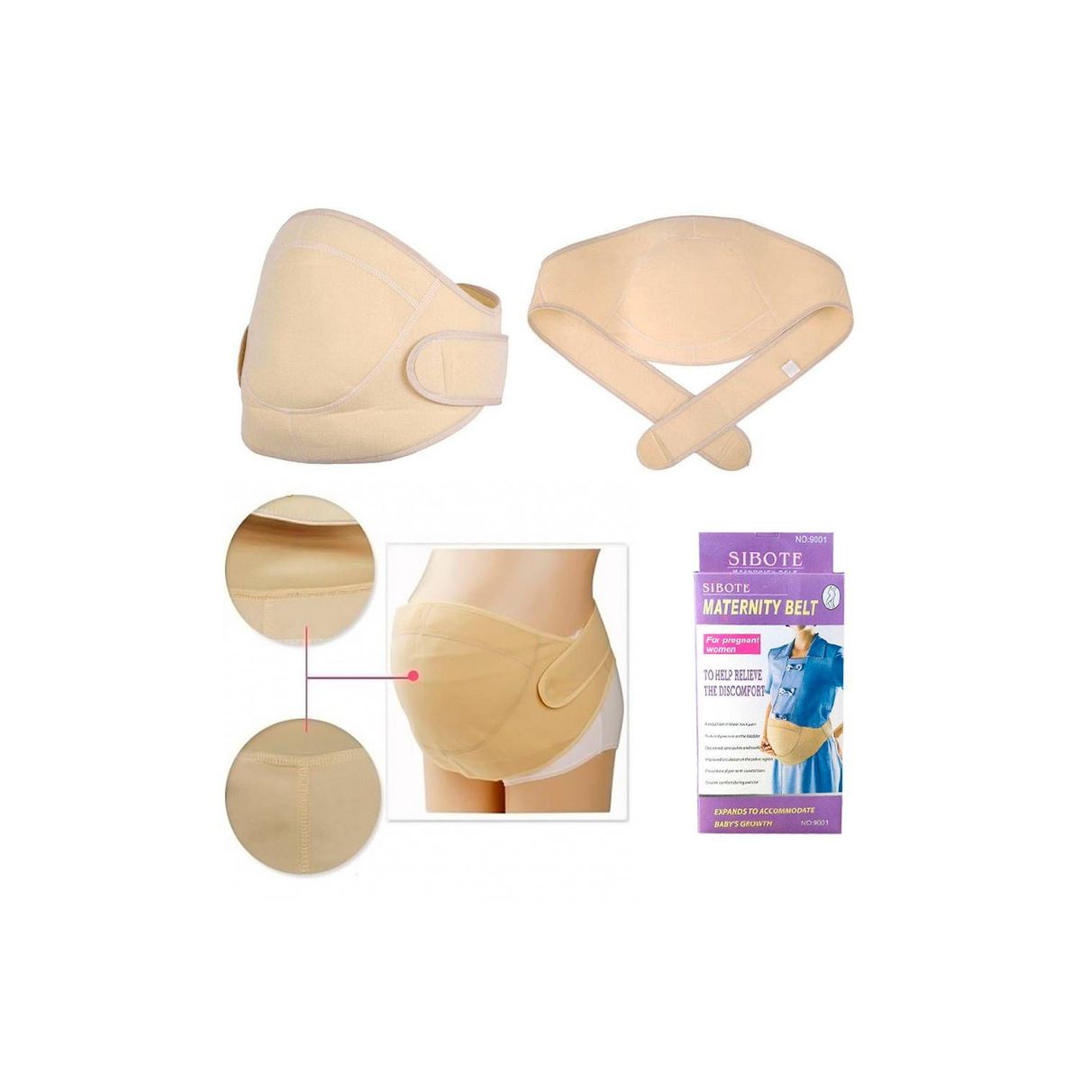 GENERICO - Faja Soporte Ajustable Para Embarazo Faja De Maternidad