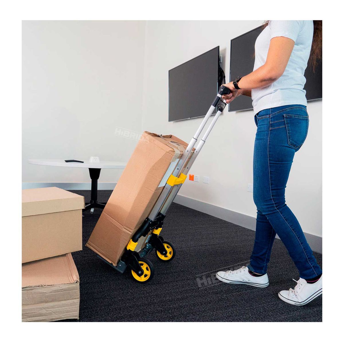 PRETUL - Carreta Plegable Carga 100kg Autos Con Ruedas Resistente