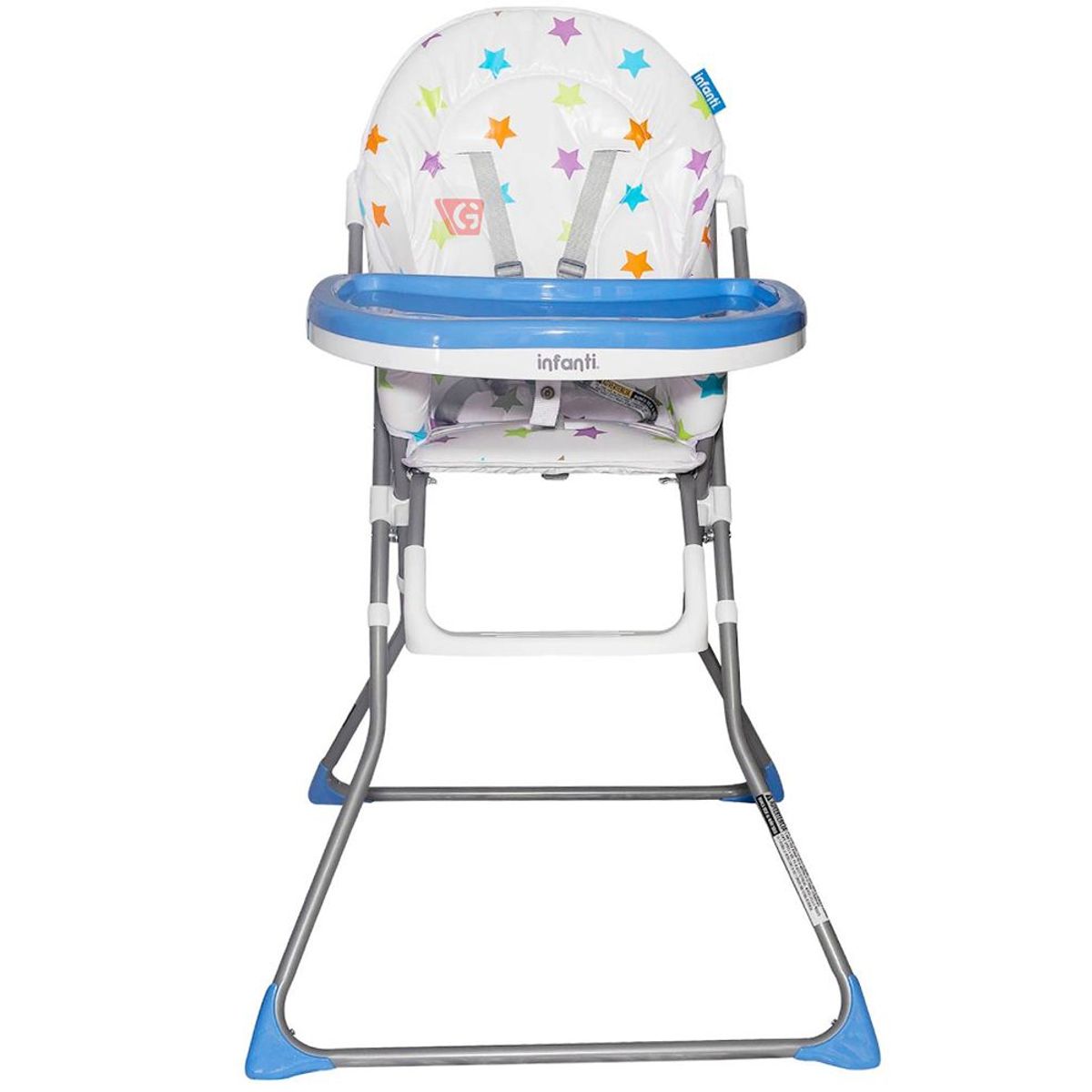 INFANTI - Silla de Comer Plegable CANDY Blue