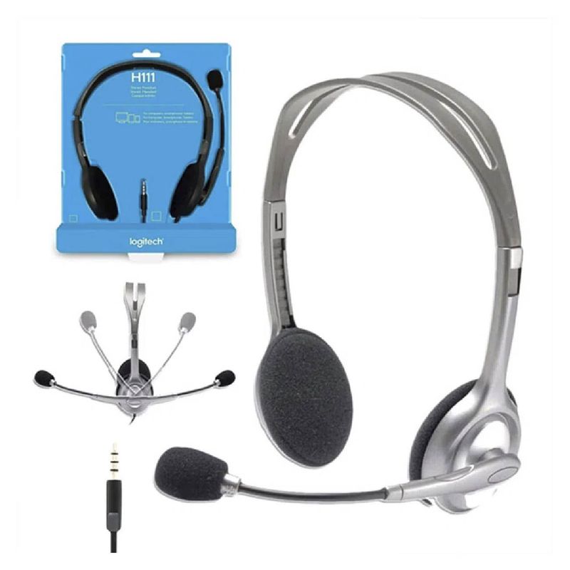 LOGITECH - Audifono con Microfono Logitech H111
