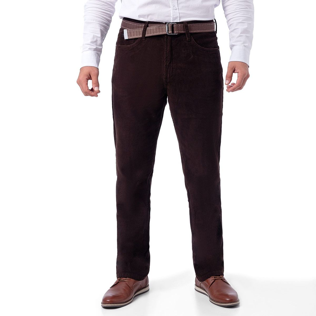 PIONIER - Pantalon Clasico Corduroy Relaxed Hombre
