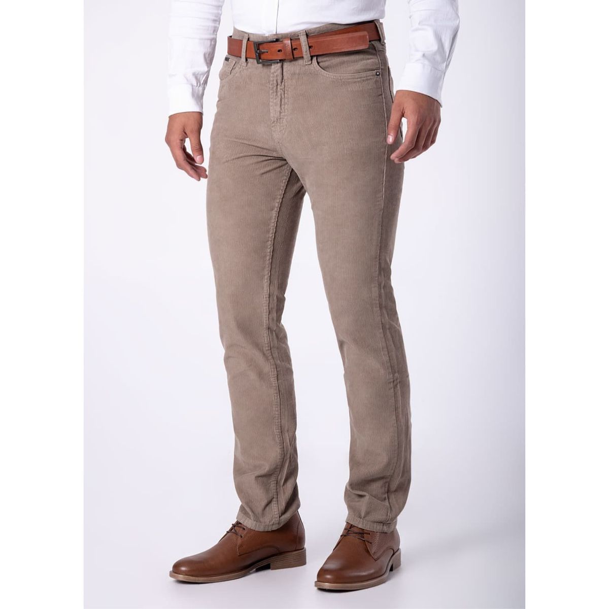 PIONIER - Pantalon Clasico Corduroy Relaxed Hombre