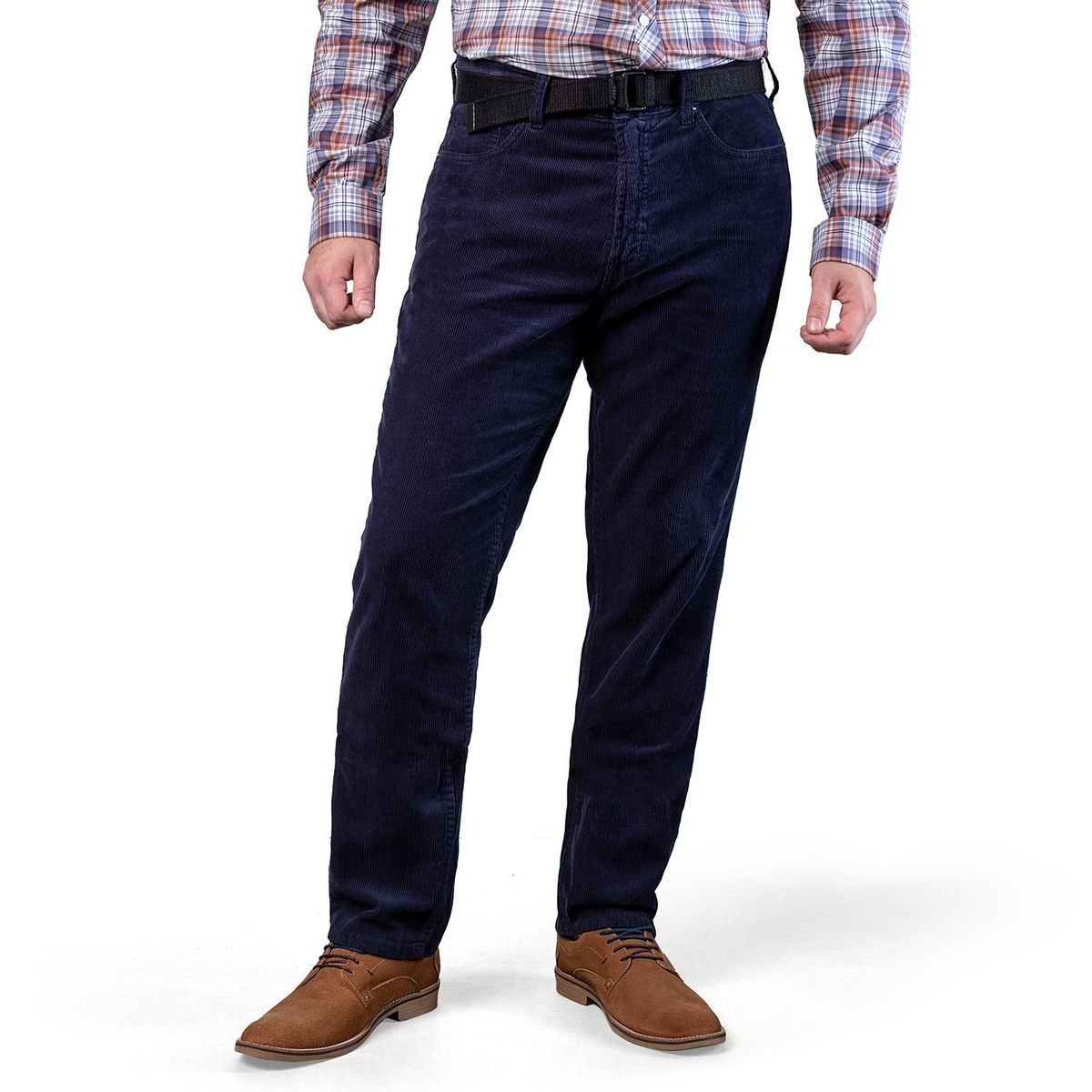 PIONIER - Pantalon Clasico Corduroy Relaxed Hombre
