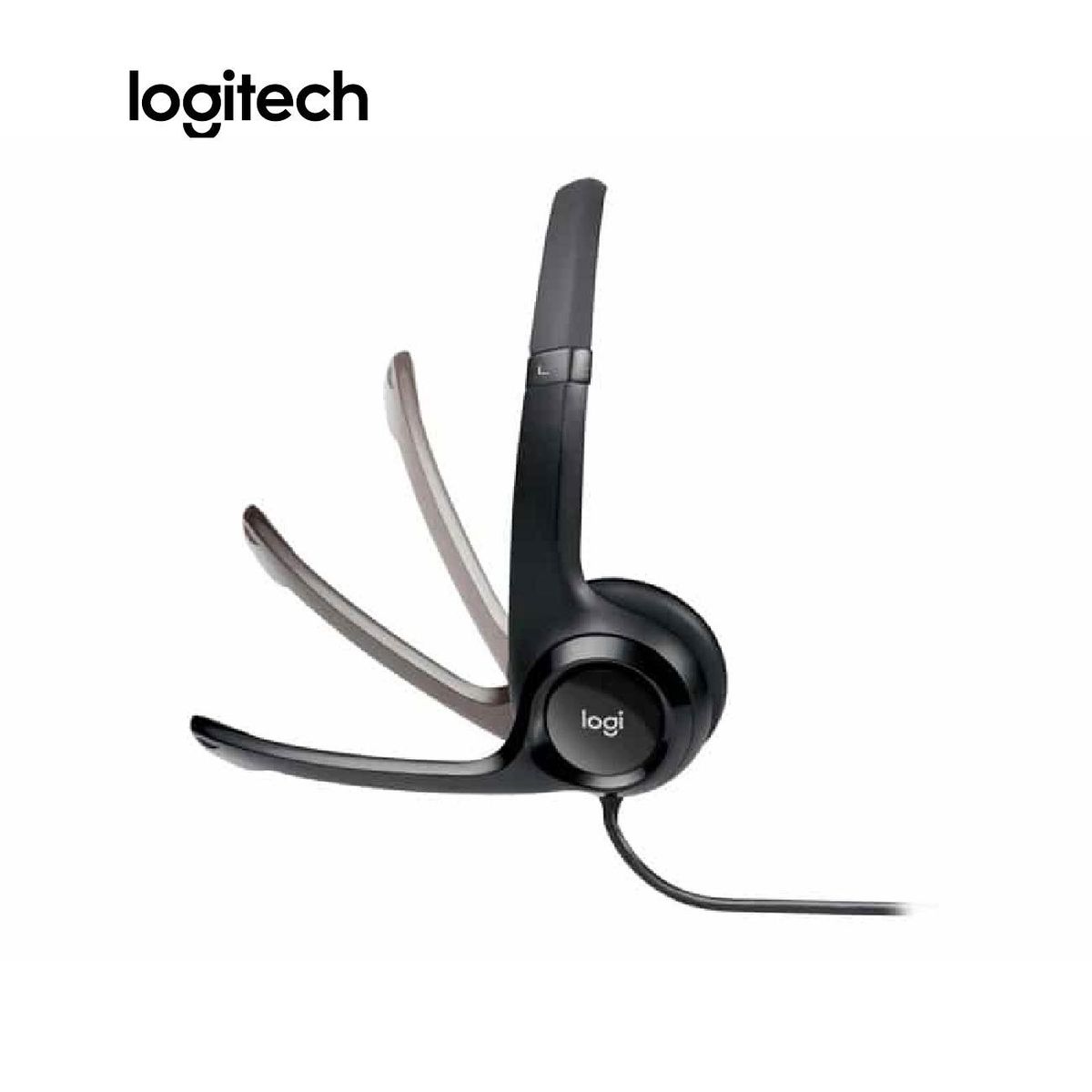 LOGITECH - Audifono con Microfono Logitech H390 USB Black