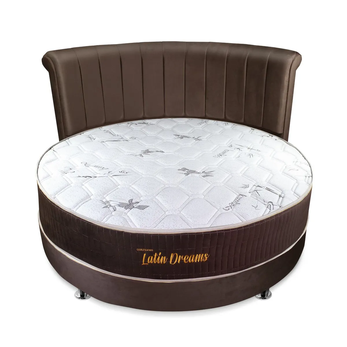 COLCHONES LATIN DREAMS - Dormitorio Holy's + 2 Almohadas Visco + Protector