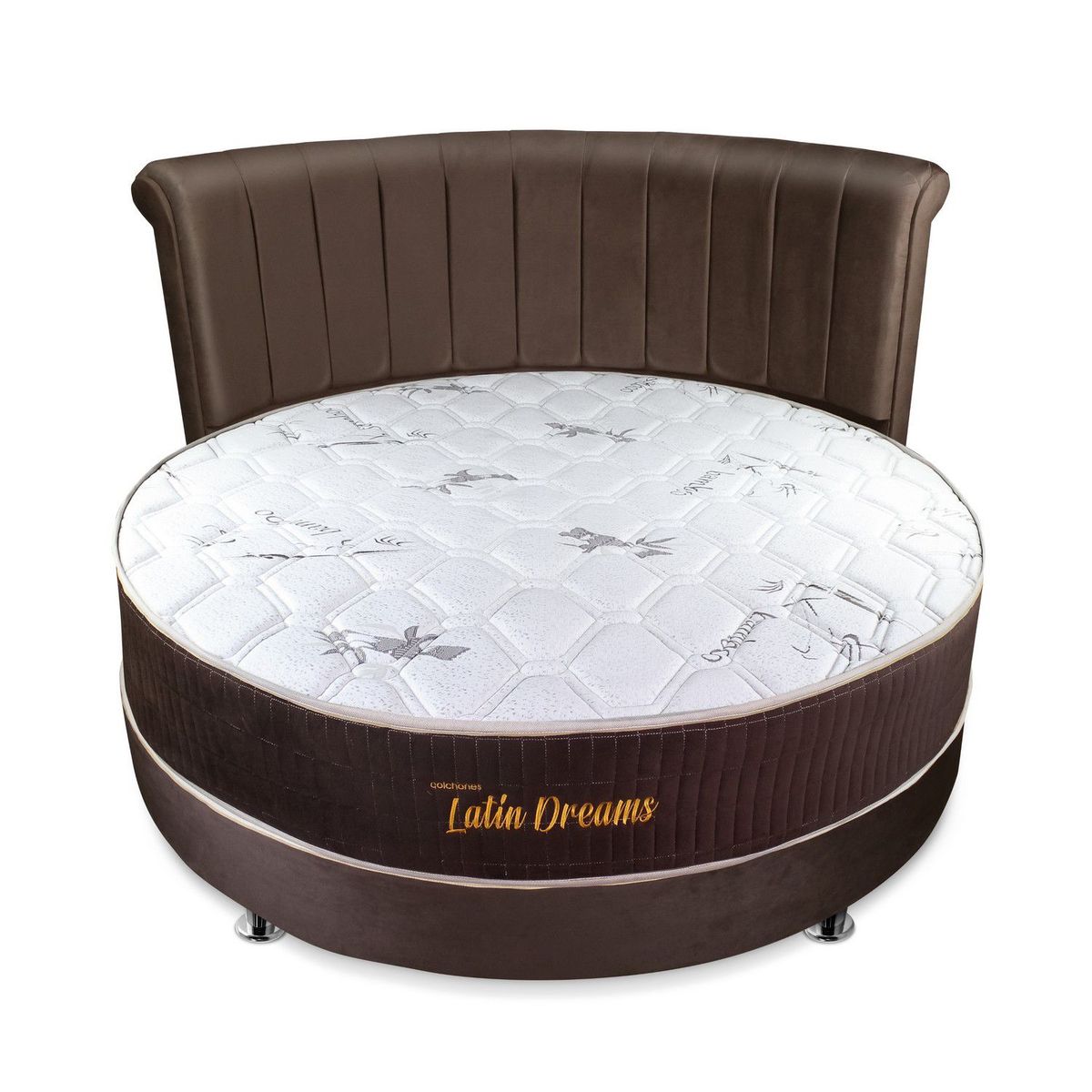 COLCHONES LATIN DREAMS - Dormitorio Holy's + 2 Almohadas Visco + Protector