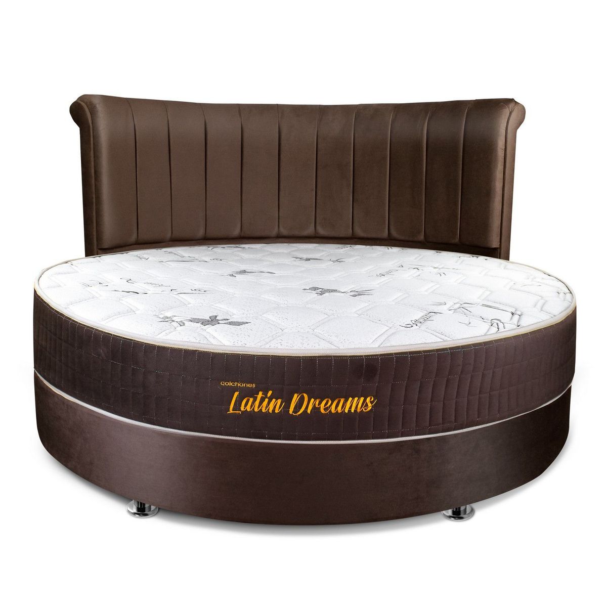 COLCHONES LATIN DREAMS - Dormitorio Holy's + 2 Almohadas Visco + Protector