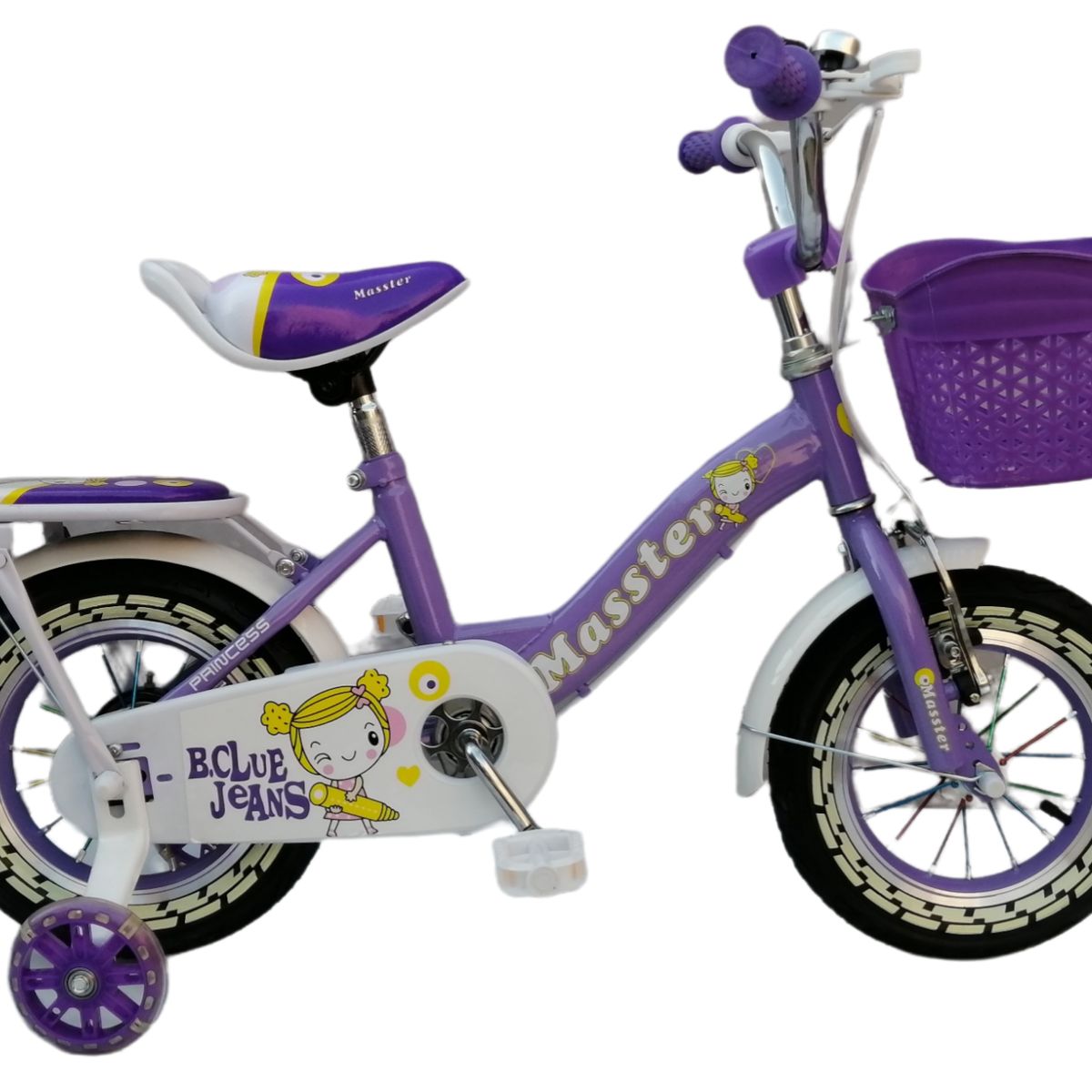 GENERICO - Bicicleta aro 12 Masster lila