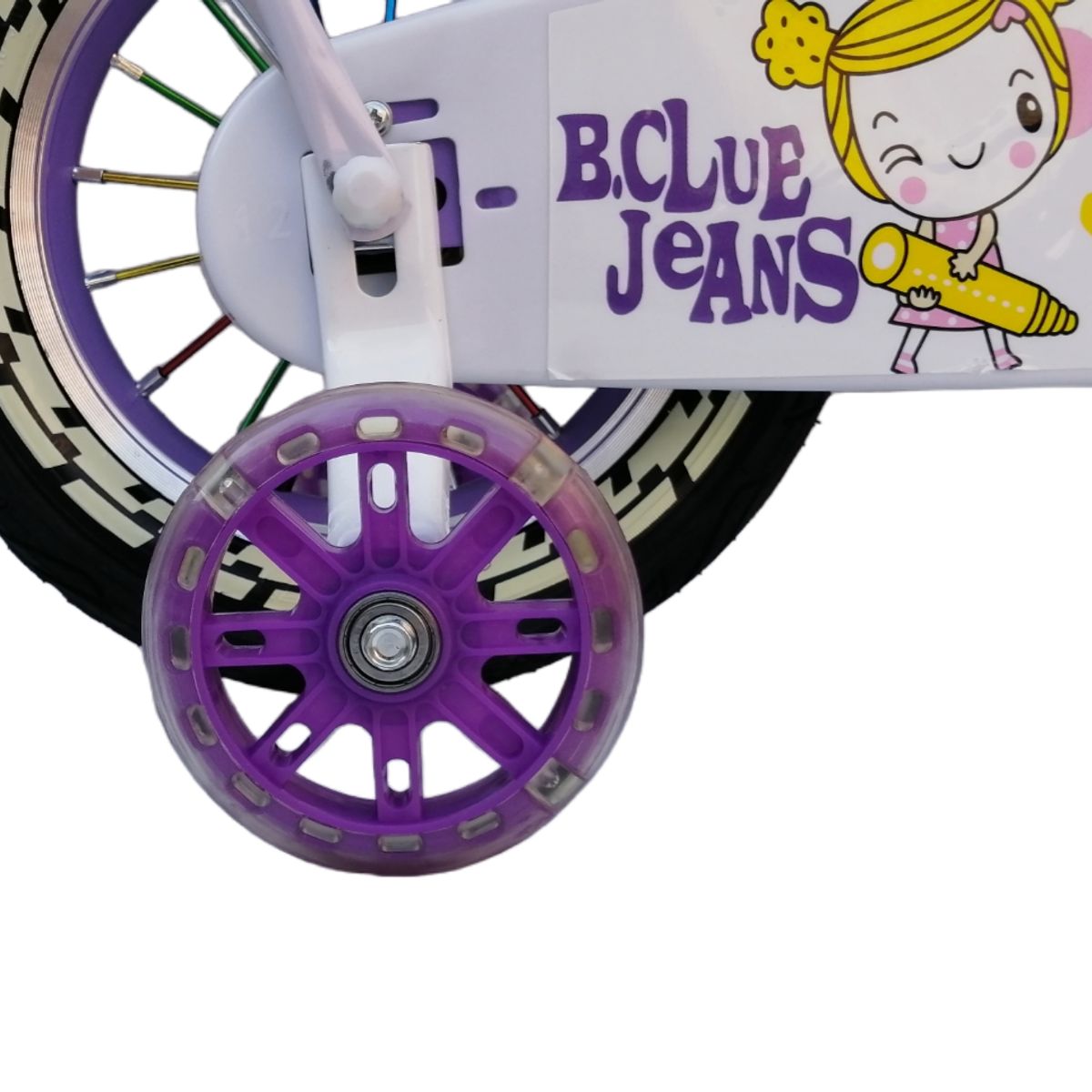 GENERICO - Bicicleta aro 12 Masster lila