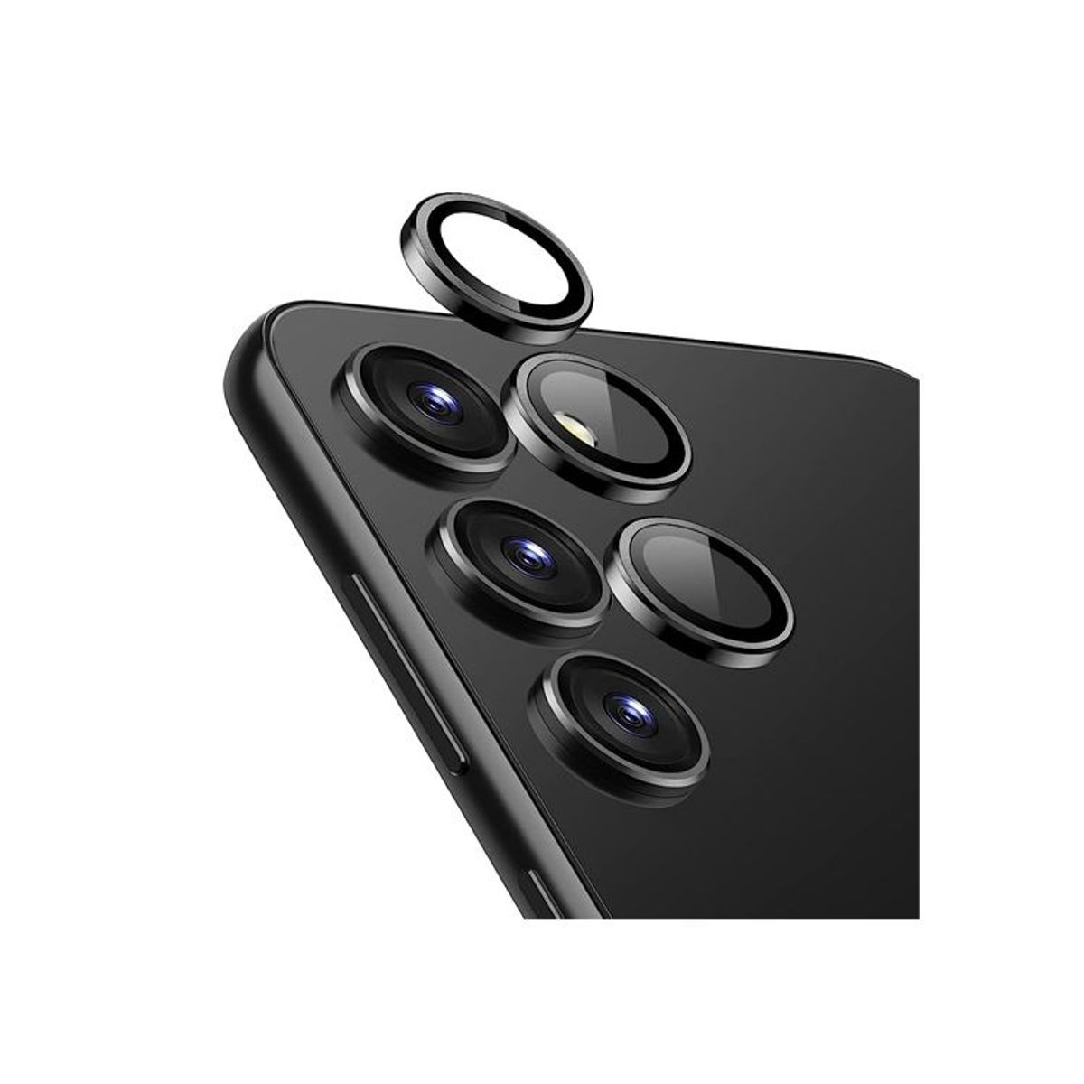 GENERICO - Protector de Cámara Metal Individual para samsung S23 - Gris