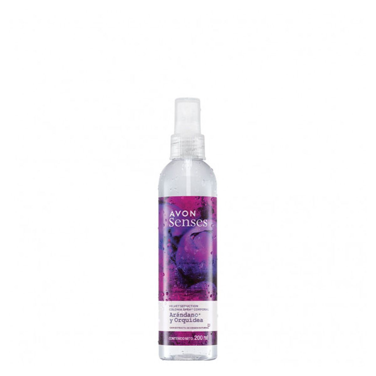 AVON - Spray Corporal Arándano y Orquídea 200ml Avon Senses