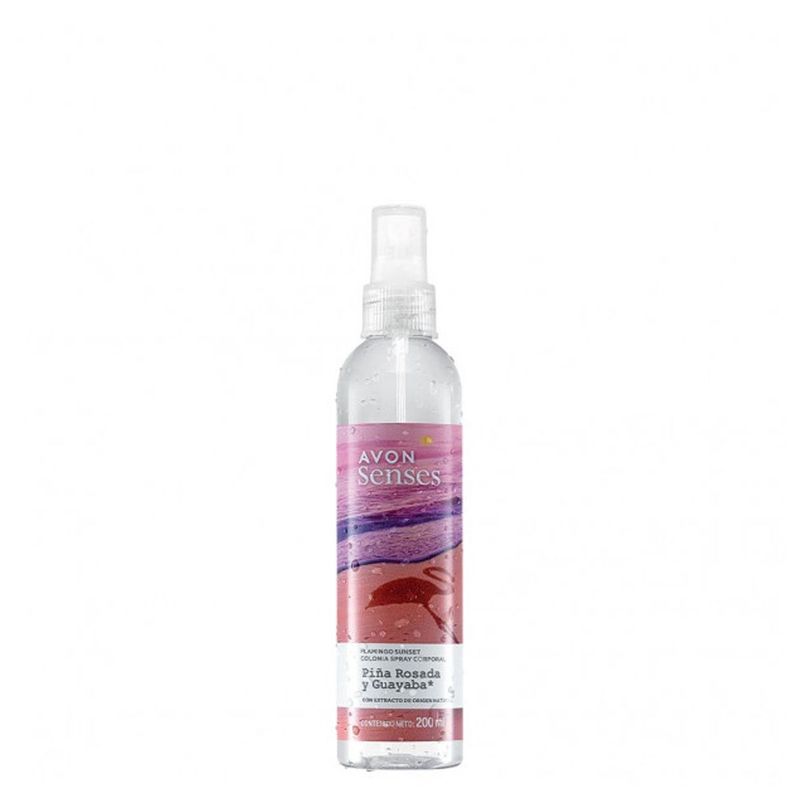 Spray Corporal Piña Rosada y Guayaba 200ml Avon Senses AVON | falabella.com