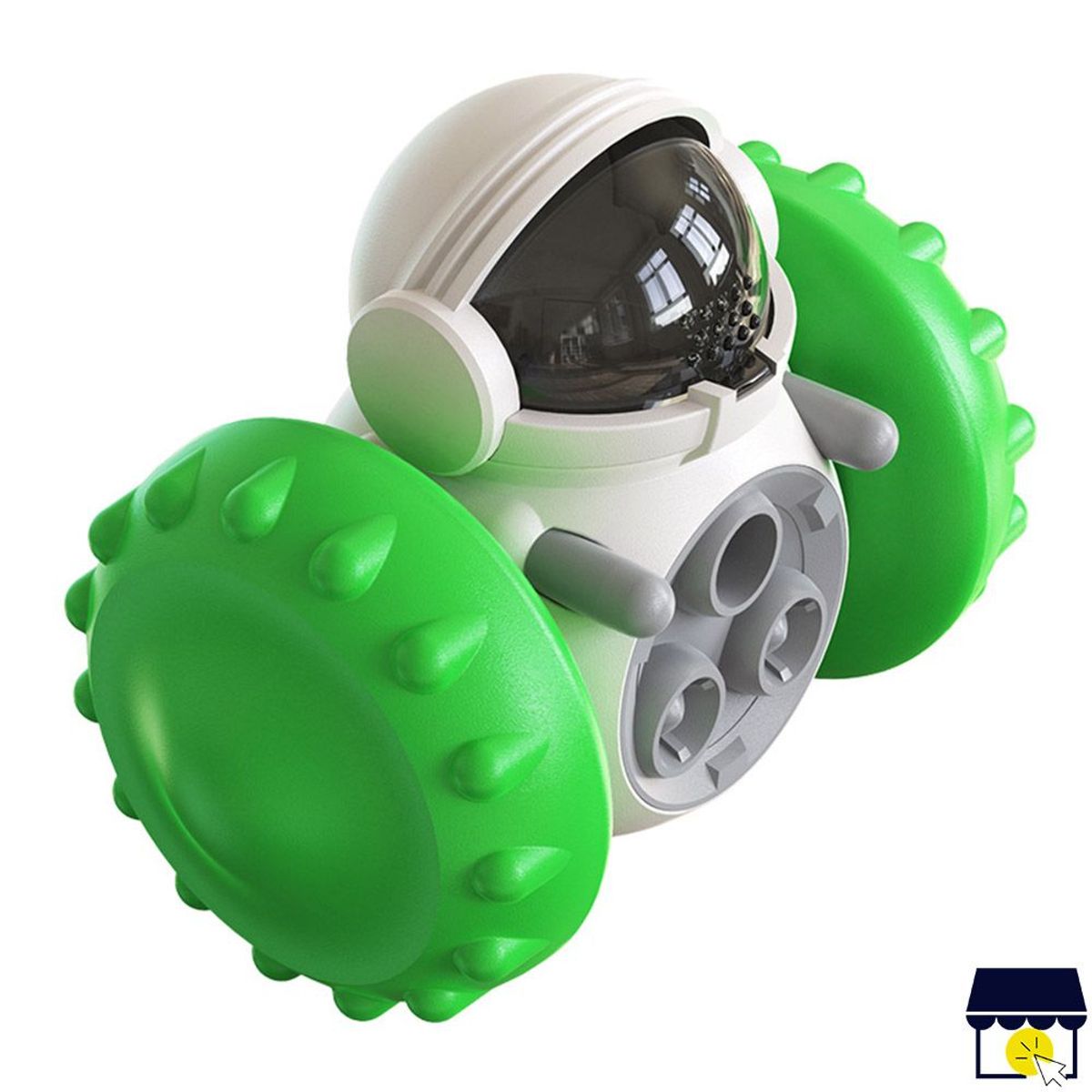 GENERICO - Dispensador interactivo para mascotas - VERDE