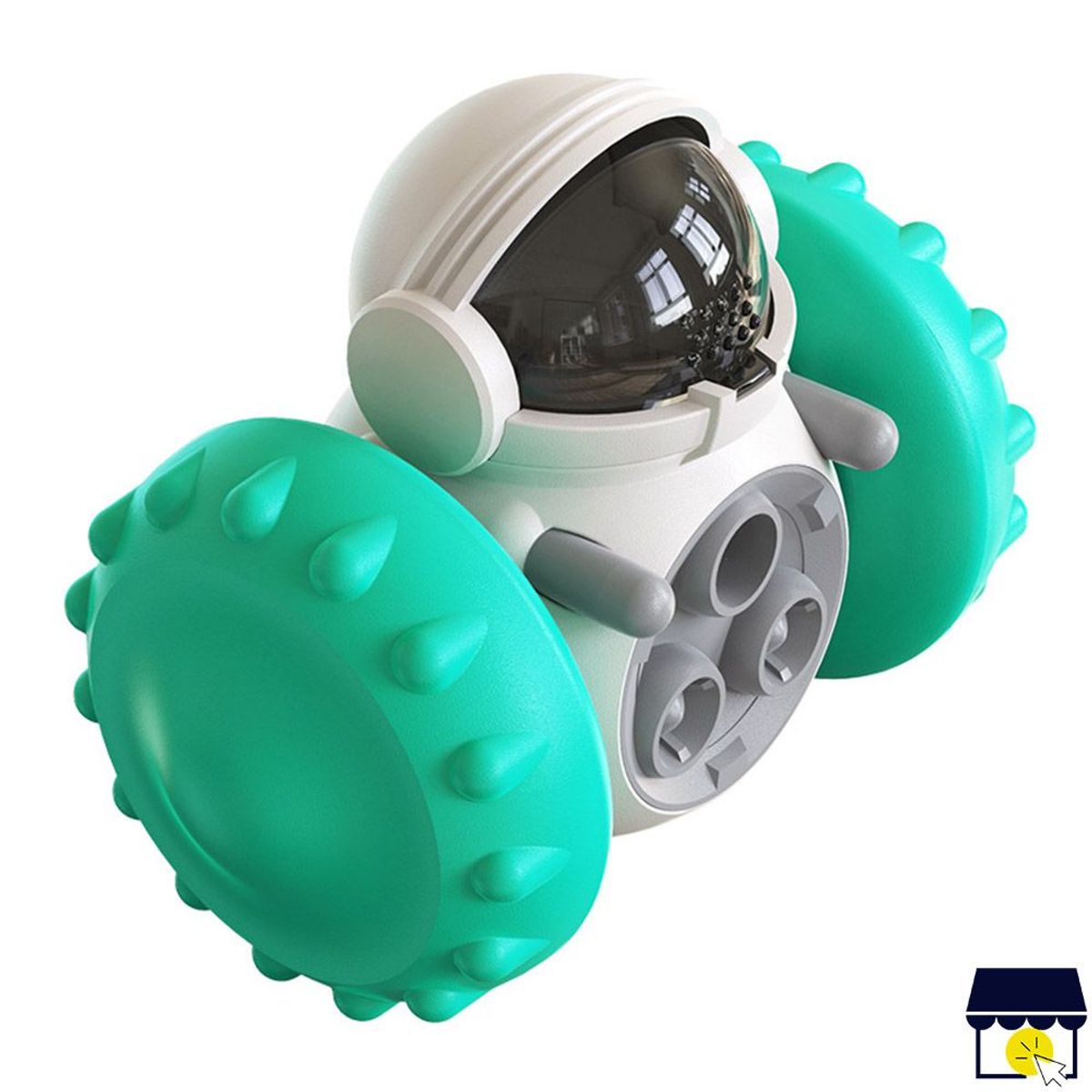 GENERICO - Dispensador interactivo para mascotas - CELESTE