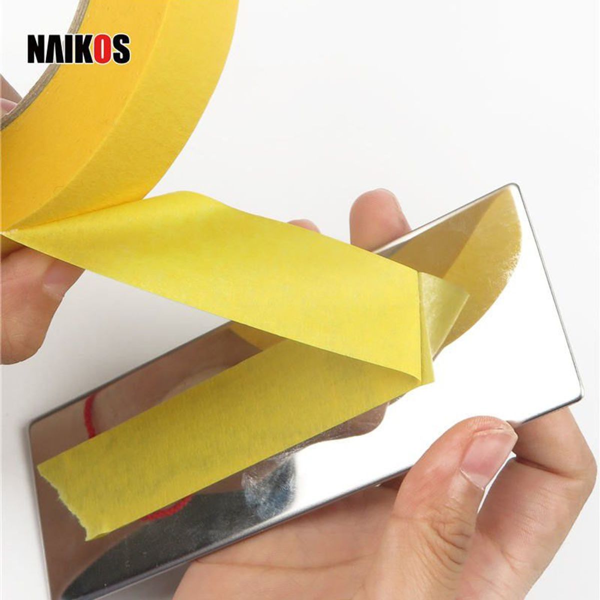 GENERICO - Cinta de embalaje de colores 200 Yardas - Amarillo / 1 Und.