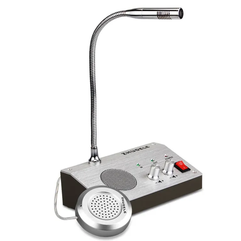 Intercomunicador para Ventanas con Audio Bidireccional Interfono Anti ...