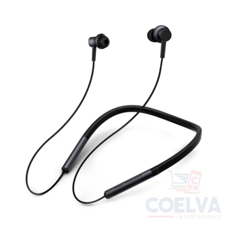 XIAOMI - Xiaomi Collar Headphone LYXQEJ01JY Audífono Bluetooth Neckband - Negro