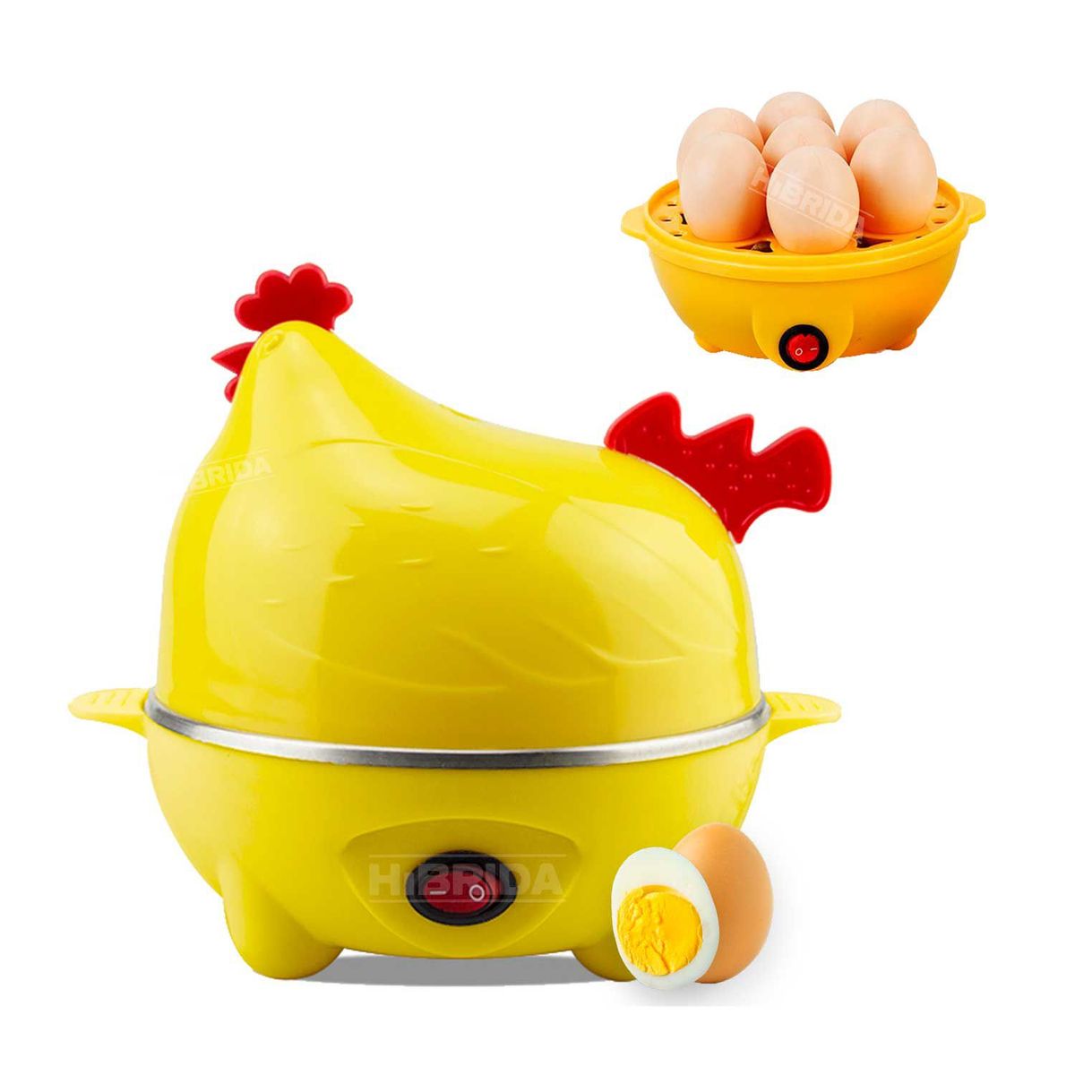 GENERICO - GALLINA HERVIDOR HUEVO AUTOMÁTICO ELÉCTRICO POLLO