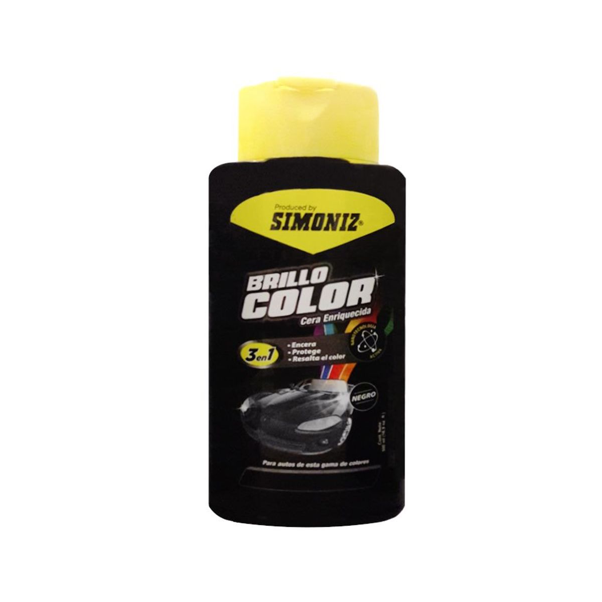 GENERICO - Cera Liquida De Auto Negro Simoniz 500ml 3en1