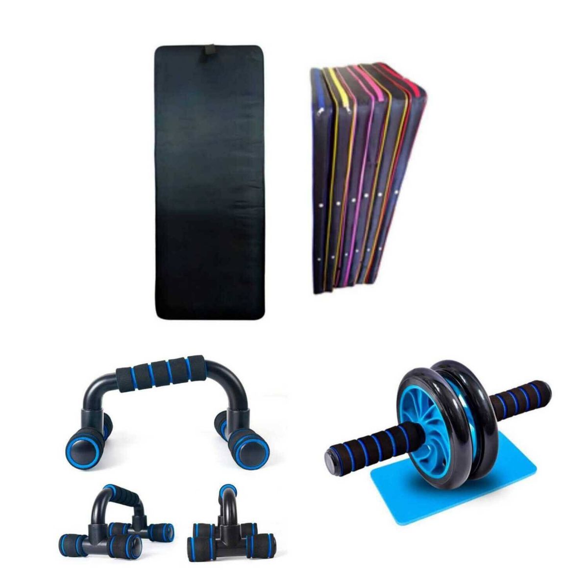 GENERICO - Accesorios de ejercicio Colchóneta spush y rodillo