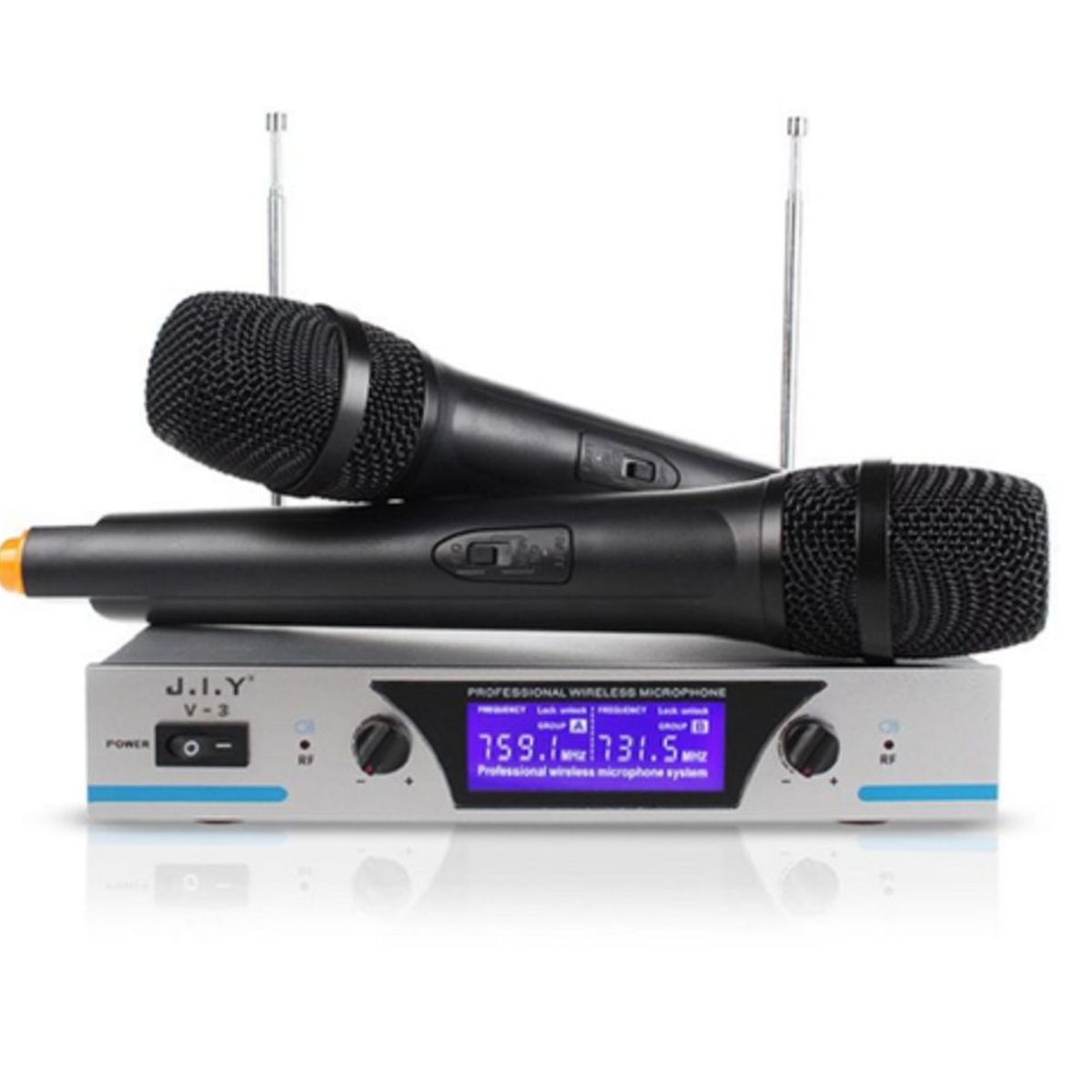 GENERICO - Micrófono Kit Inalámbrico Profesional XYV-3