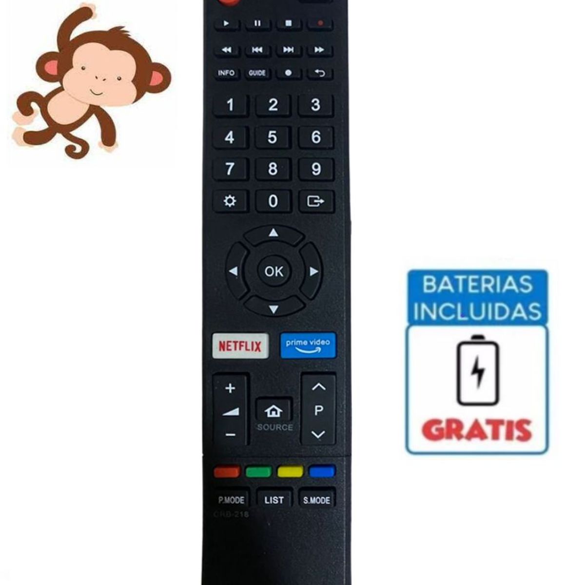 GENERICO - Control Remoto Generico  Tv Jvc Smart Tv Modelo Rm-c3354