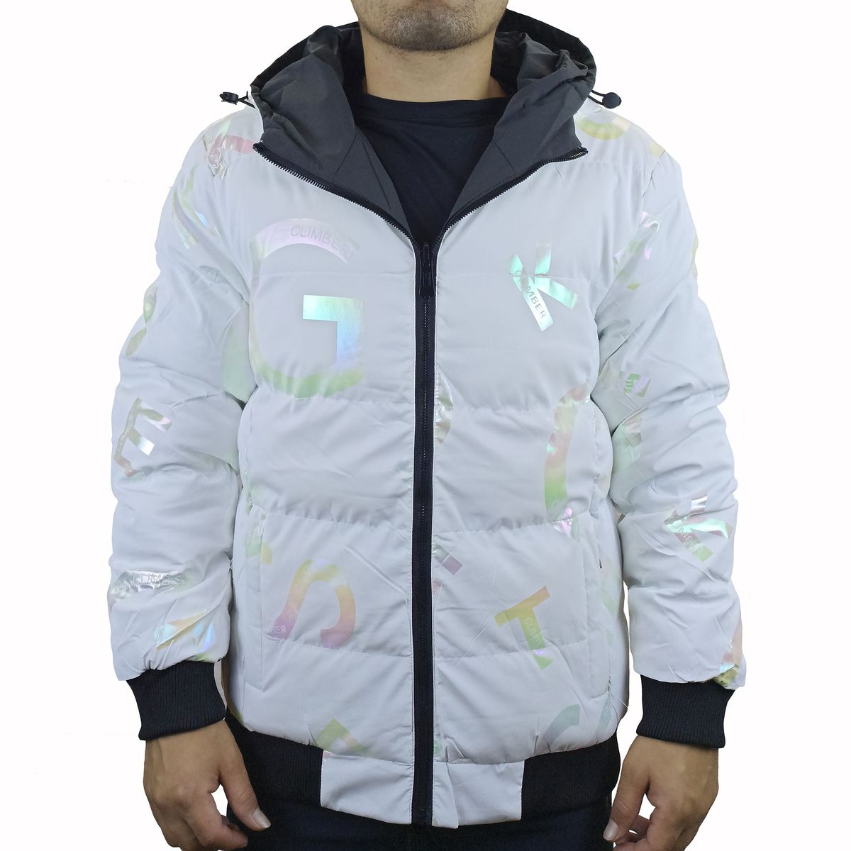 GENERICO - Casaca Hombre Térmica Reversible MSBAO 2131-2 - Blanco