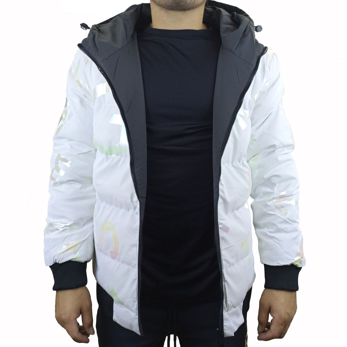 GENERICO - Casaca Hombre Térmica Reversible MSBAO 2131-2 - Blanco