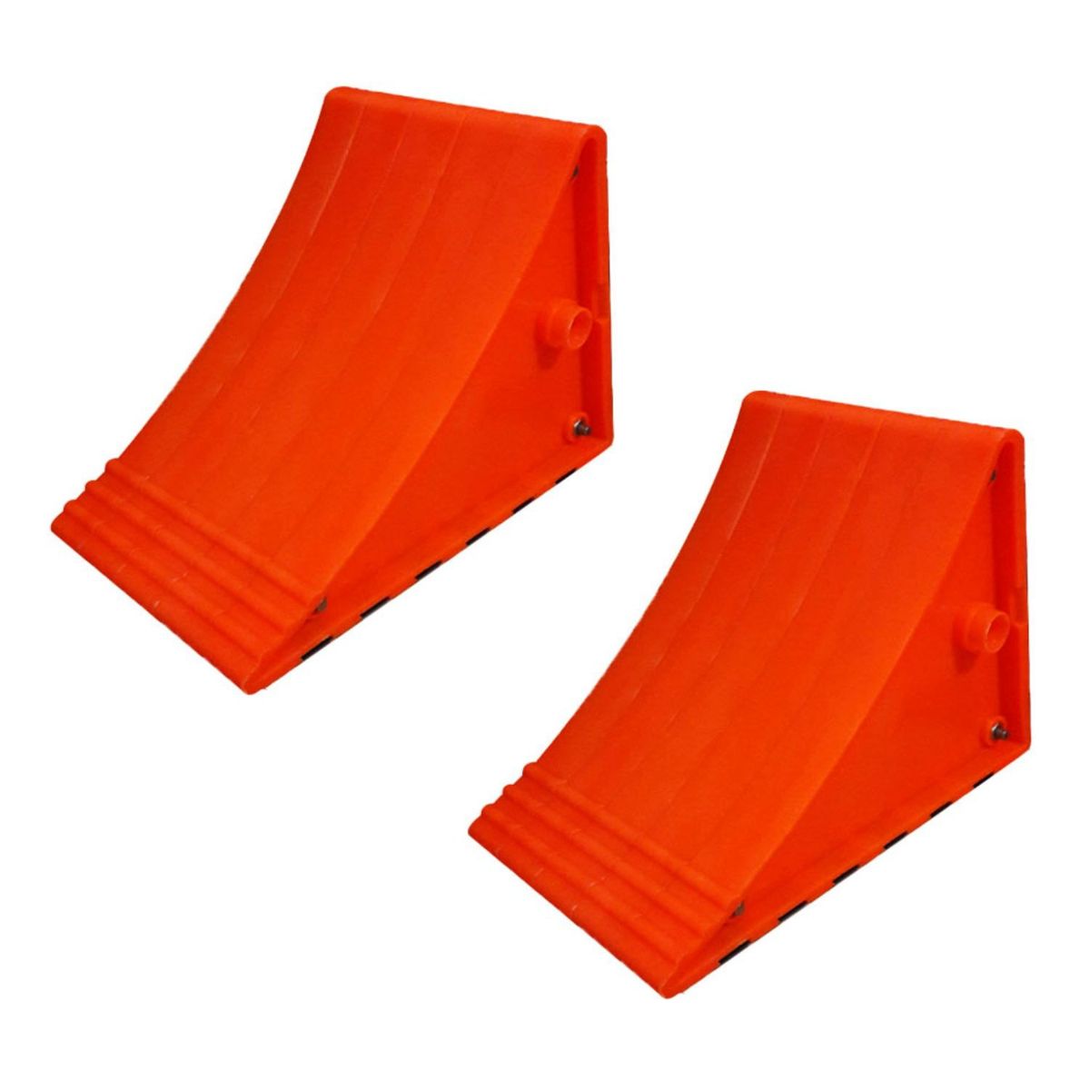 GENERICO - Taco De Auto y camioneta 2 Pzas De Poliuretano /cuña/bloqueo