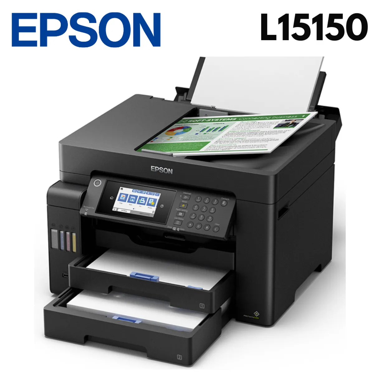 EPSON - Impresora Multifuncional Epson EcoTank L15150 A3 Wifi Duplex ADF