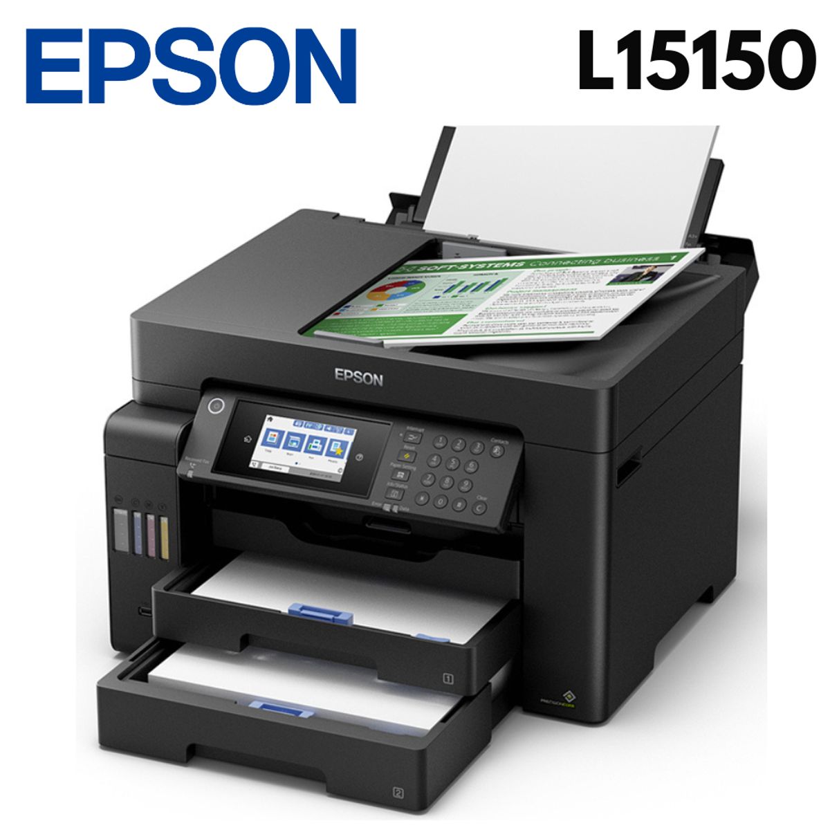 EPSON - Impresora Multifuncional Epson EcoTank L15150 A3 Wifi Duplex ADF