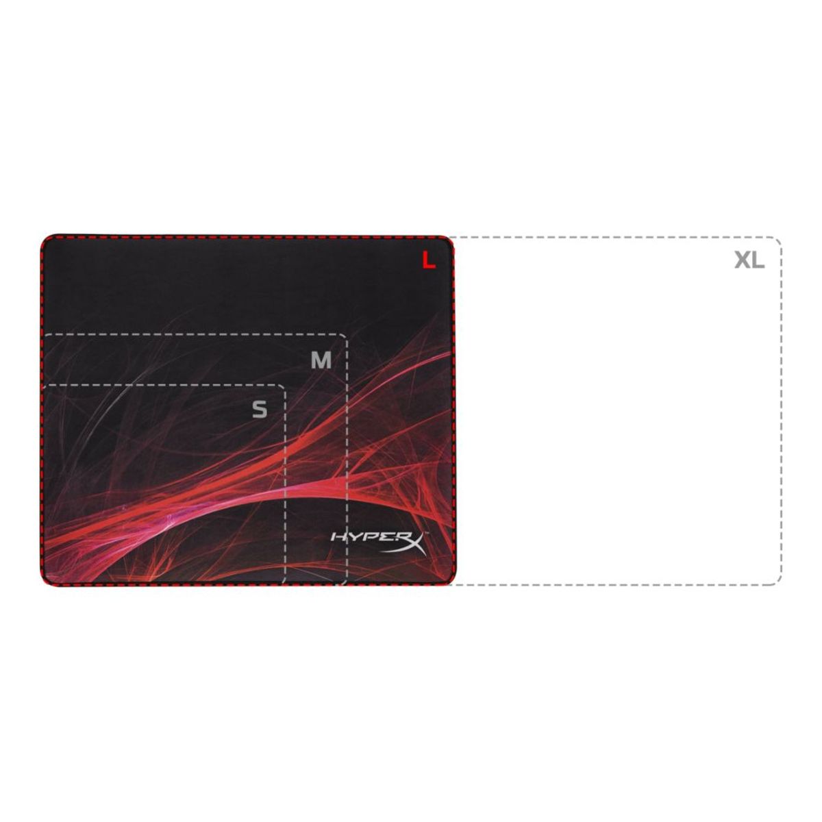 HYPERX - MOUSEPAD HYPERX FURY S PRO GAMING SPEED EDITION LARGE HX-MPFS-S-L
