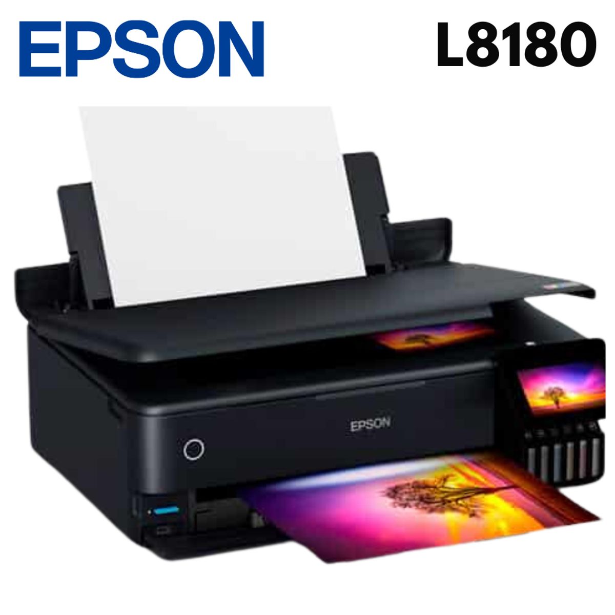 EPSON - Impresora Fotografica Multifuncional Epson L8180 A3 Wifi Inalambrico