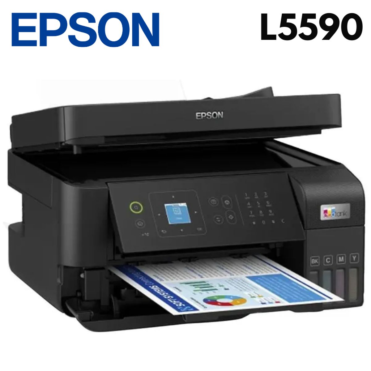 EPSON - Impresora Multifuncional Epson EcoTank L5590 ADF Wifi Ethernet