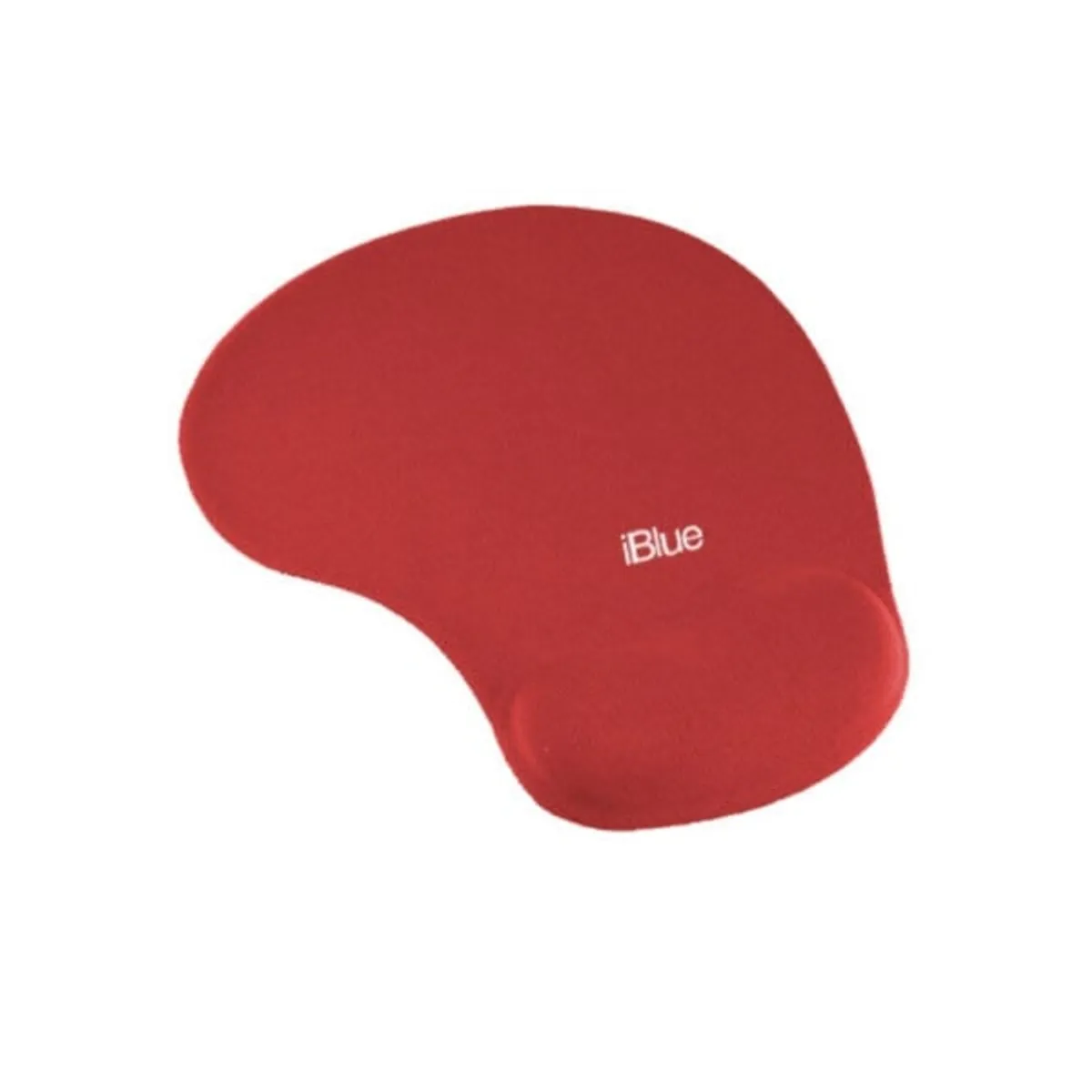 IBLUE - MOUSE PAD CON DESCANSADOR IBLUE RED MP372-RD