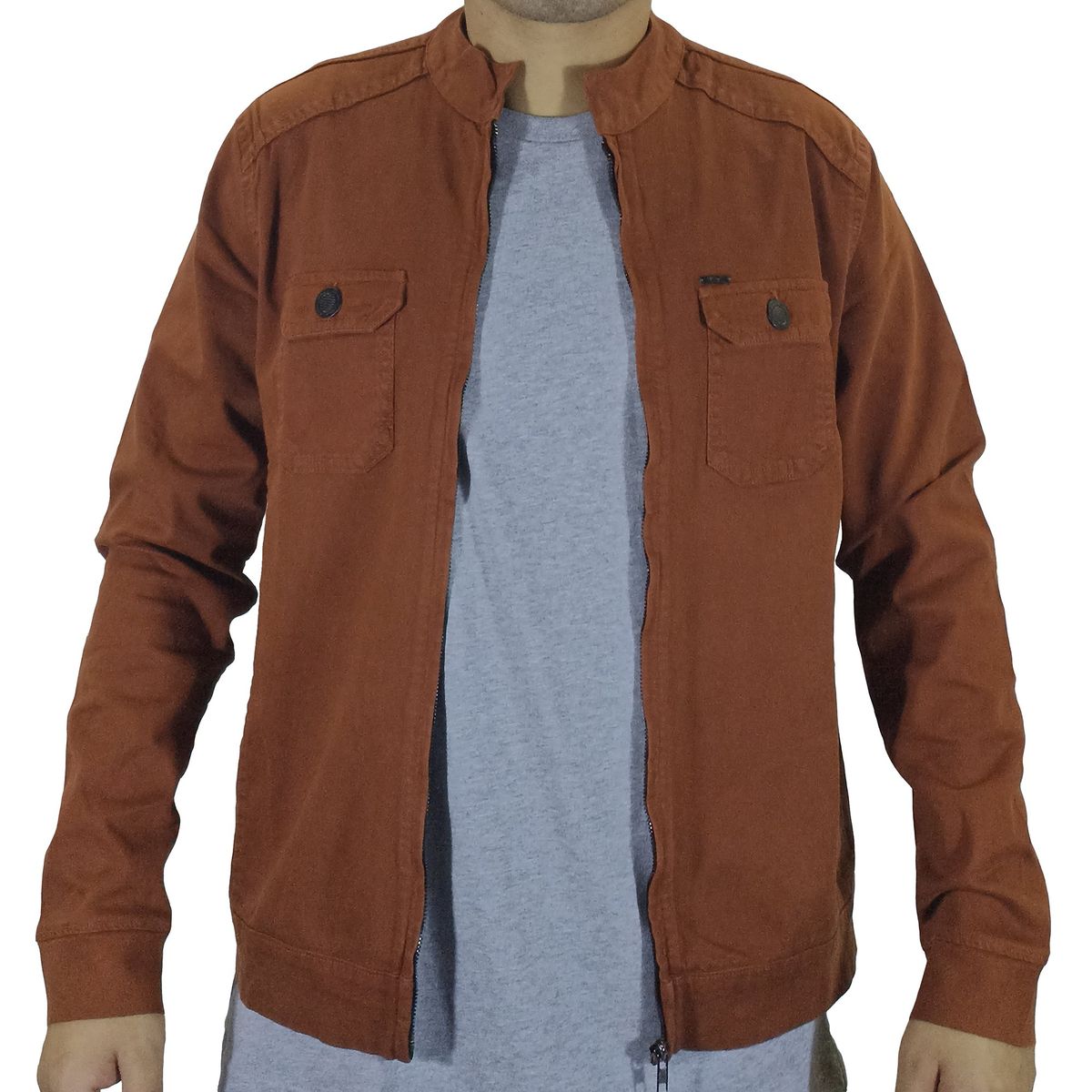 GENERICO - Casaca Drill Witt Para Hombre - Ladrillo