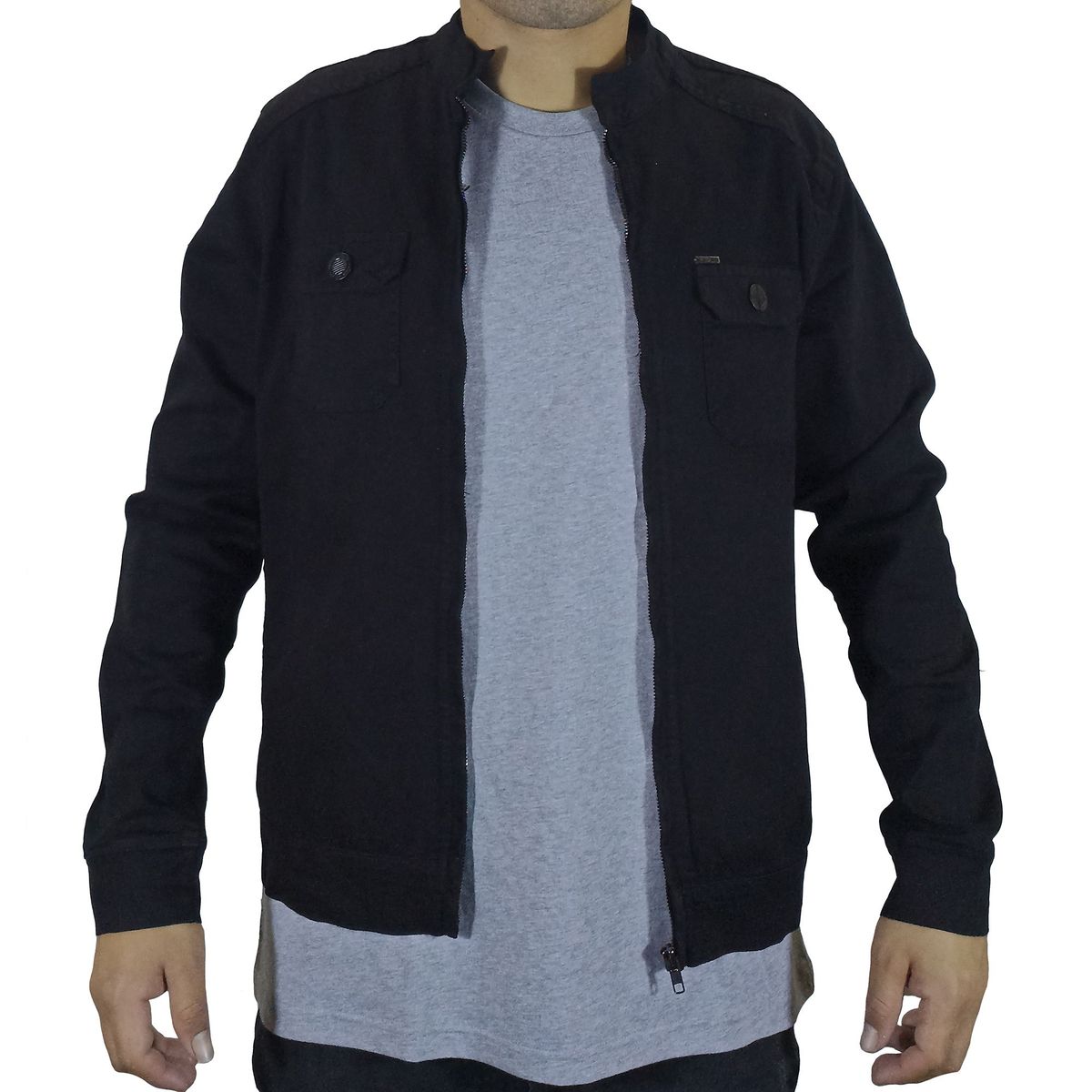 GENERICO - Casaca Drill Witt Para Hombre - Negro