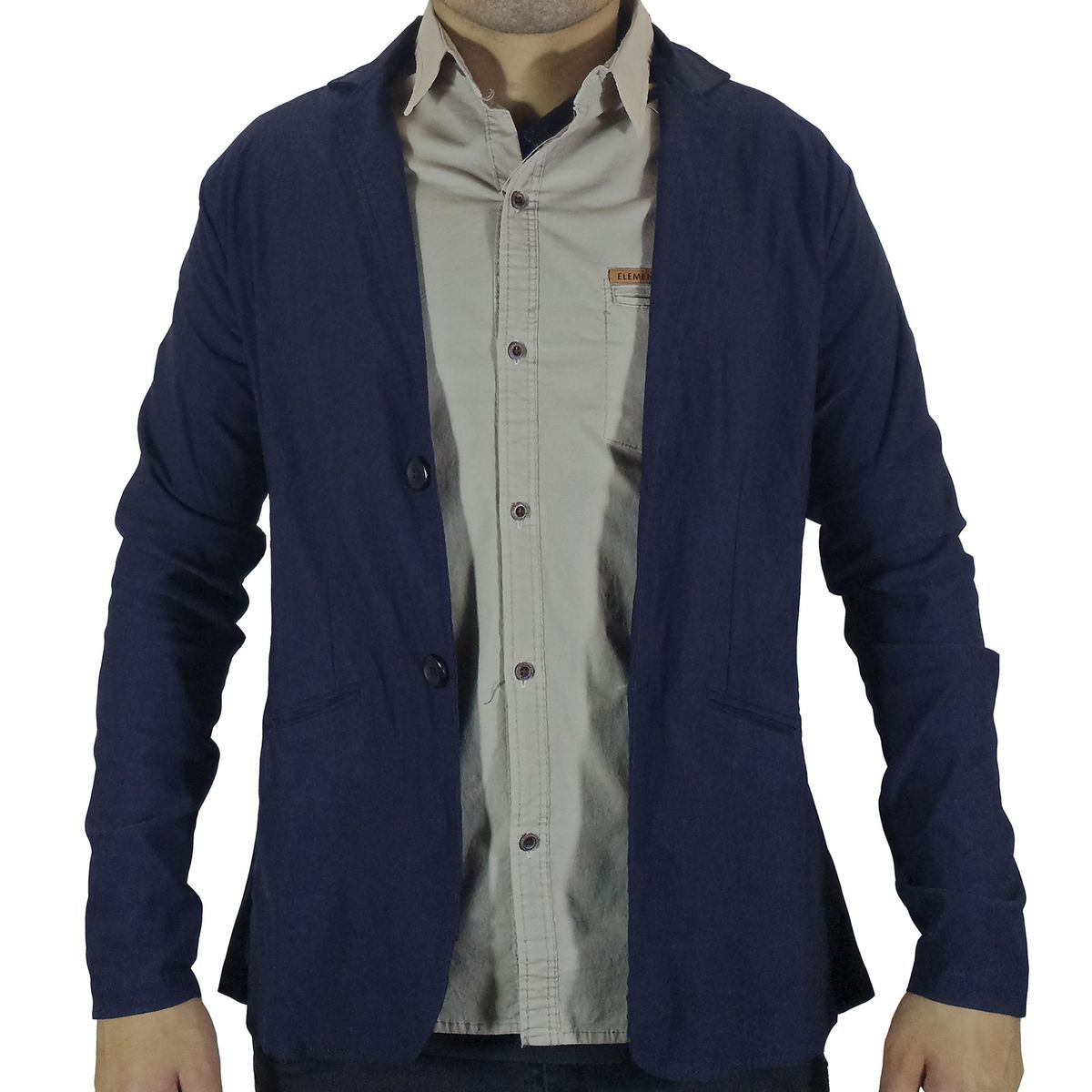GENERICO - Blazer Hombre Denz - Azul