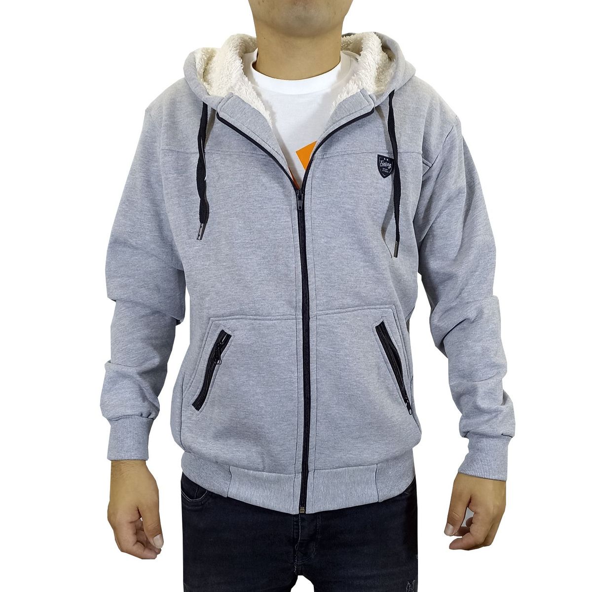 GENERICO - Casaca Hombre Franela Feeling Sport - Melange