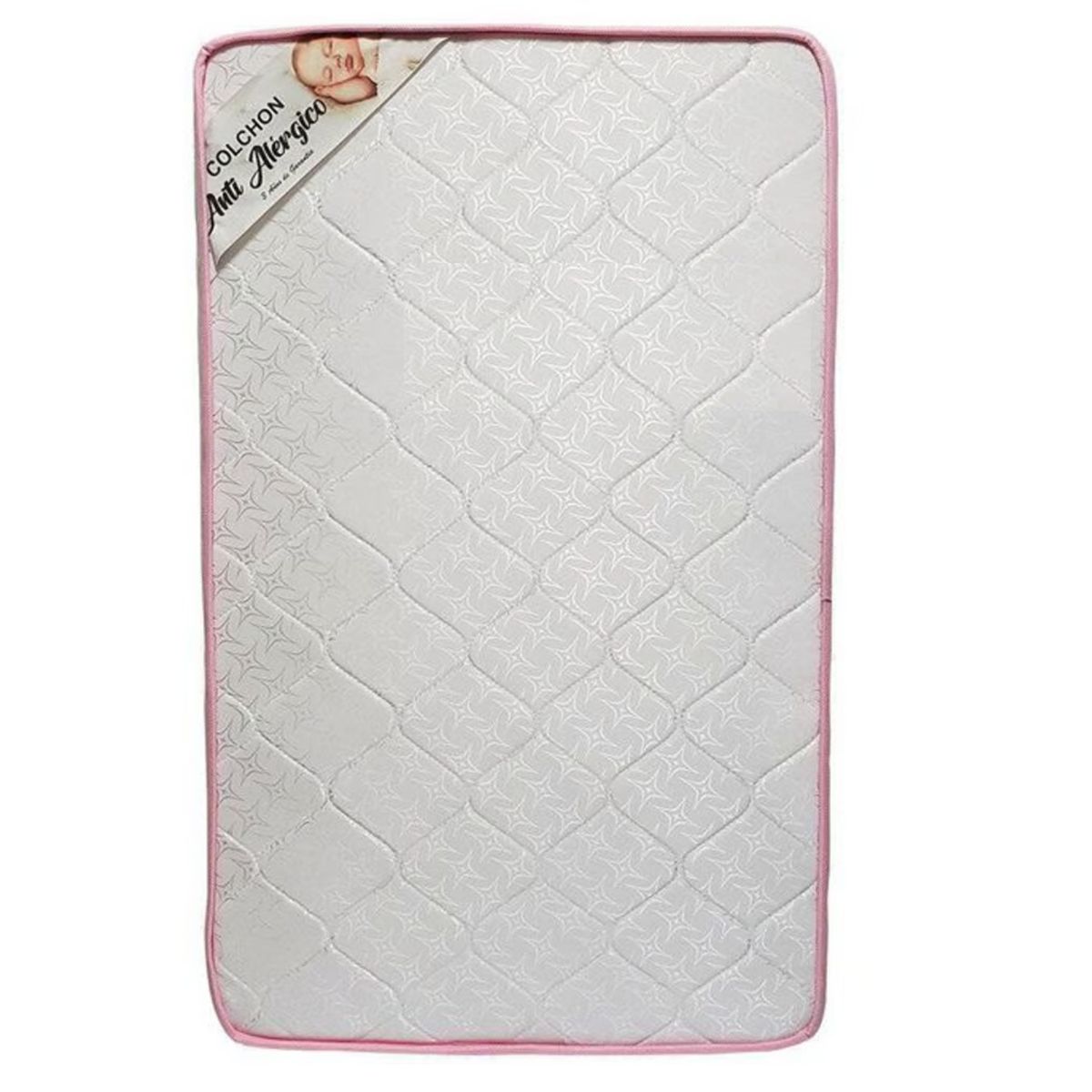 GENERICO - P-Colchón para Cuna Pack & Play de 3” Rosado