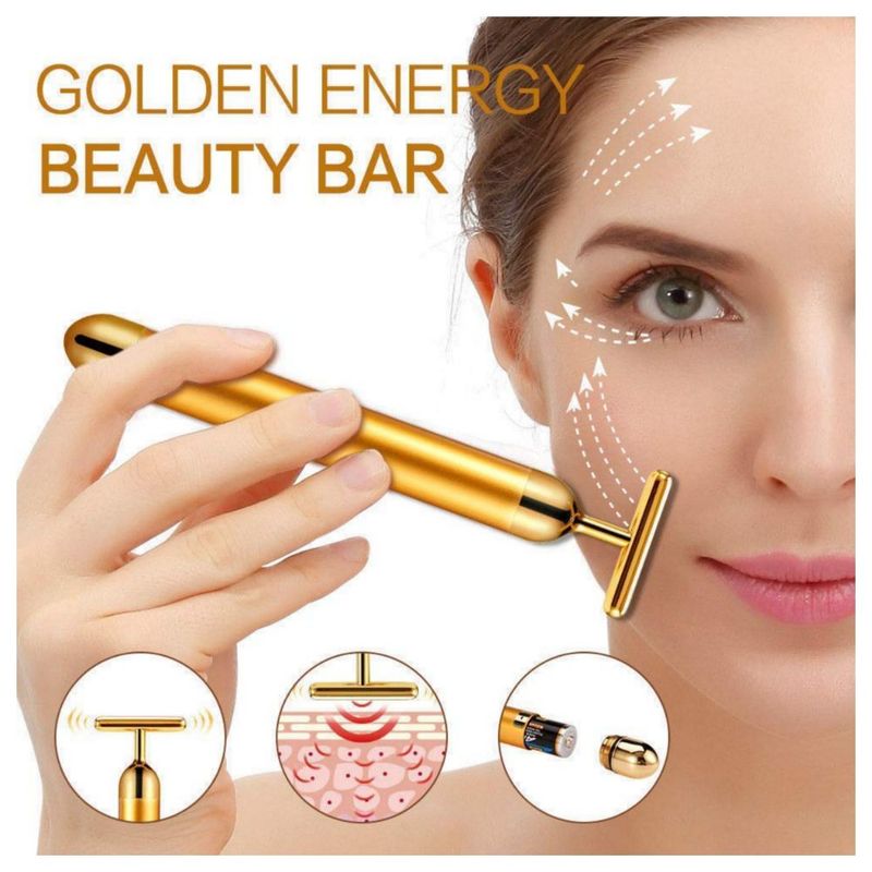 GENERICO - Masajeador Facial T Vibración Anti-Arrugas Rejuvenecedor de Rostro AS