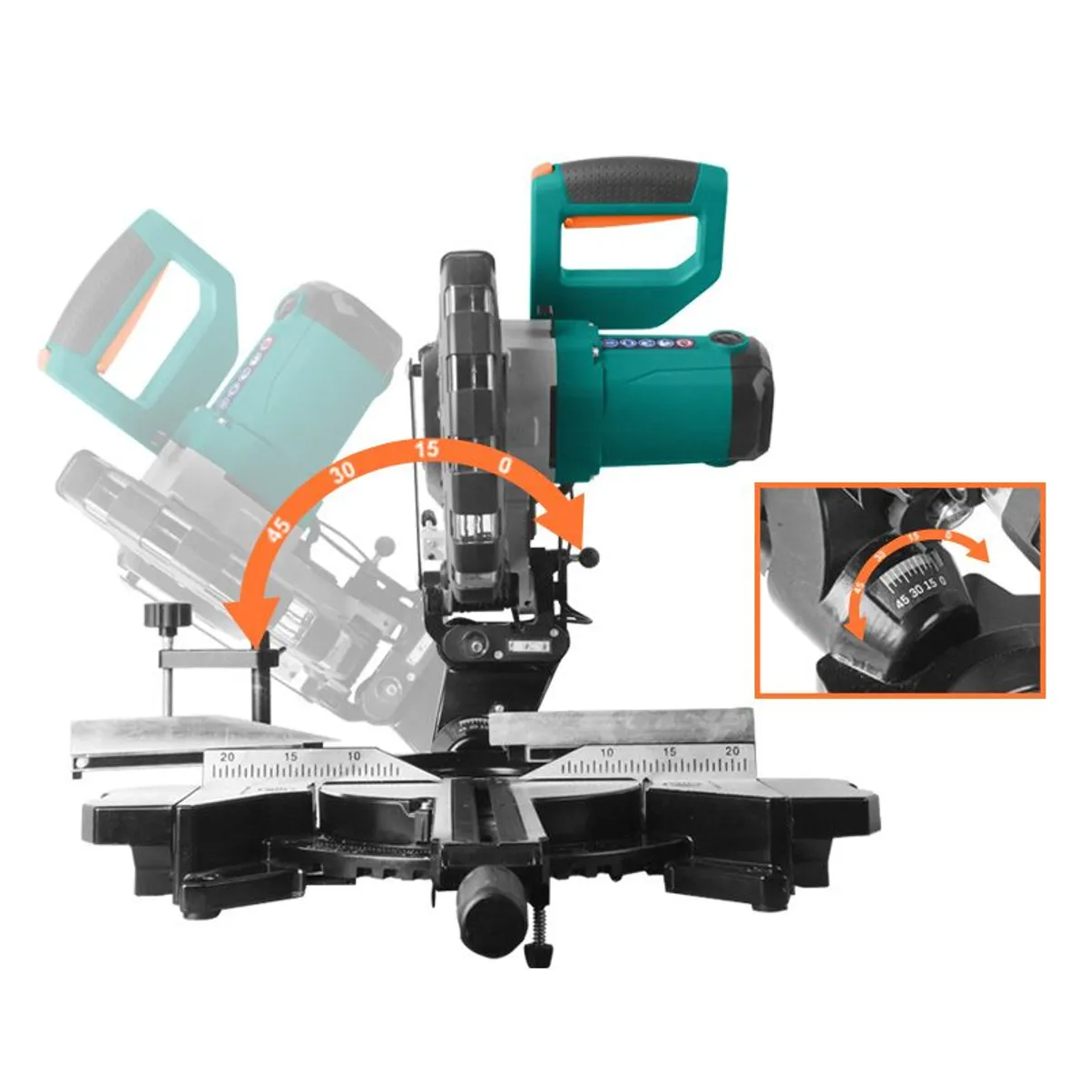 POWER ACTION - SIERRA INGLATEADORA 2000W 10 CORTADORA TELESCÓPICA POWER ACTION