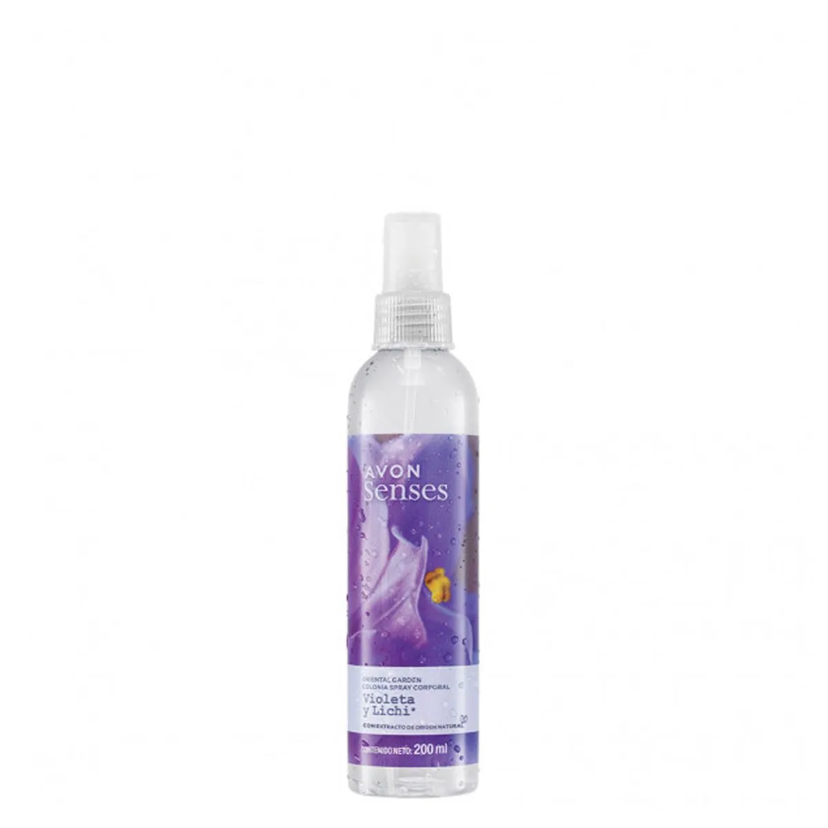 AVON - Spray Corporal Violeta y Lichi 200ml Avon Senses