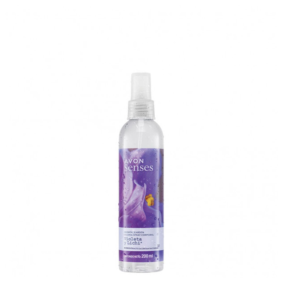 AVON - Spray Corporal Violeta y Lichi 200ml Avon Senses