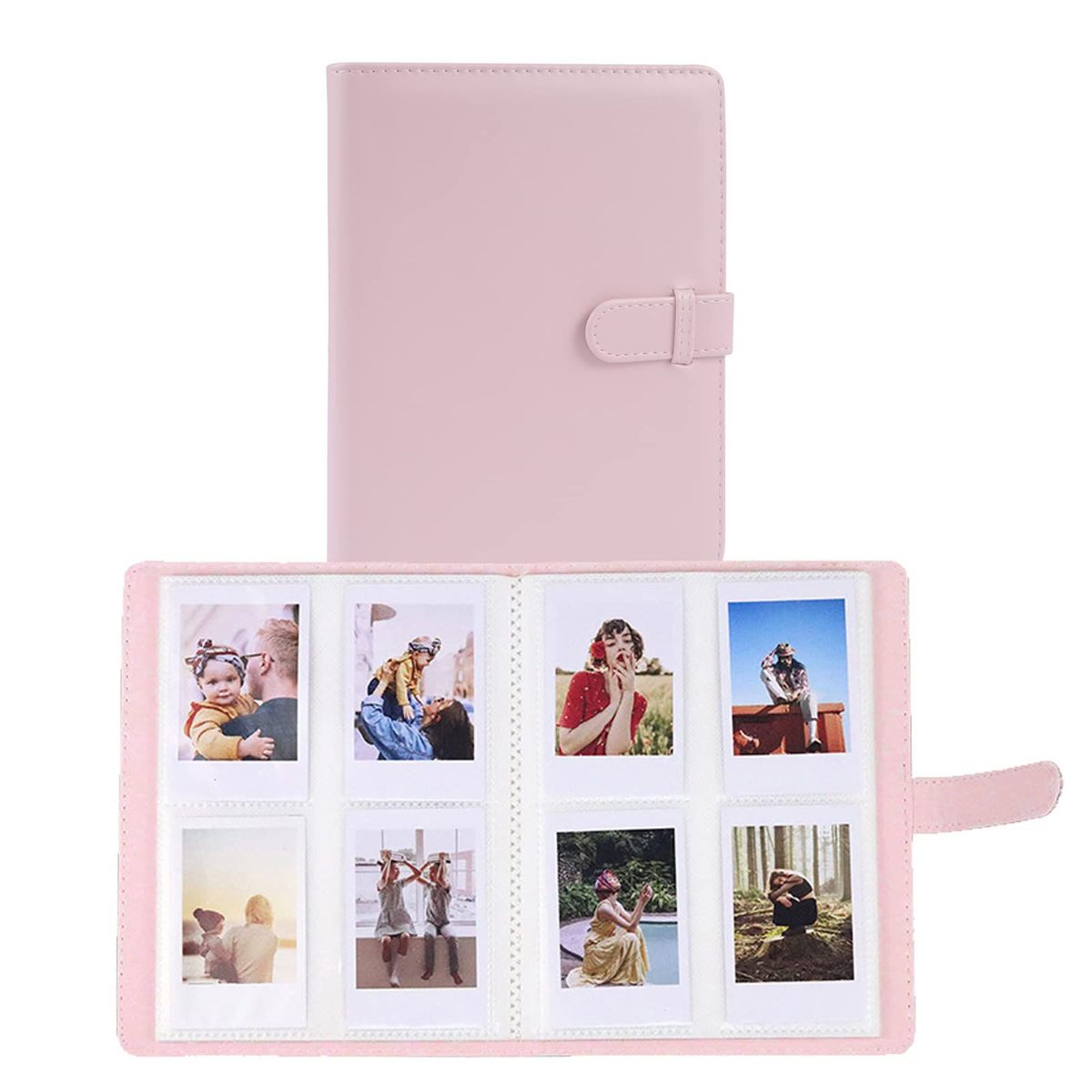 GENERICO - ALBUM PARA FOTOS INSTAX MINI ROSADO - 128 FOTOS