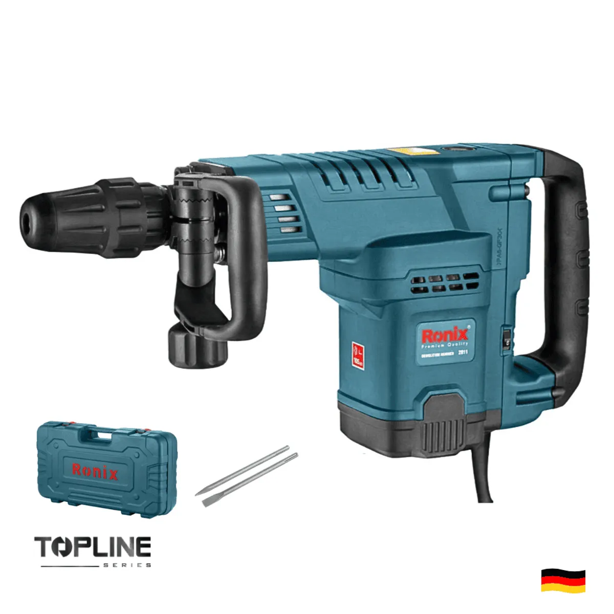 RONIX - Martillo Demoledor 1800W 11 KG RONIX 2811 INDUSTRIAL