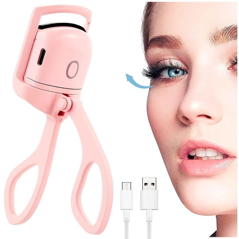 MINARI - Rizador de Pestañas Eléctrico Recargable Rosado R50