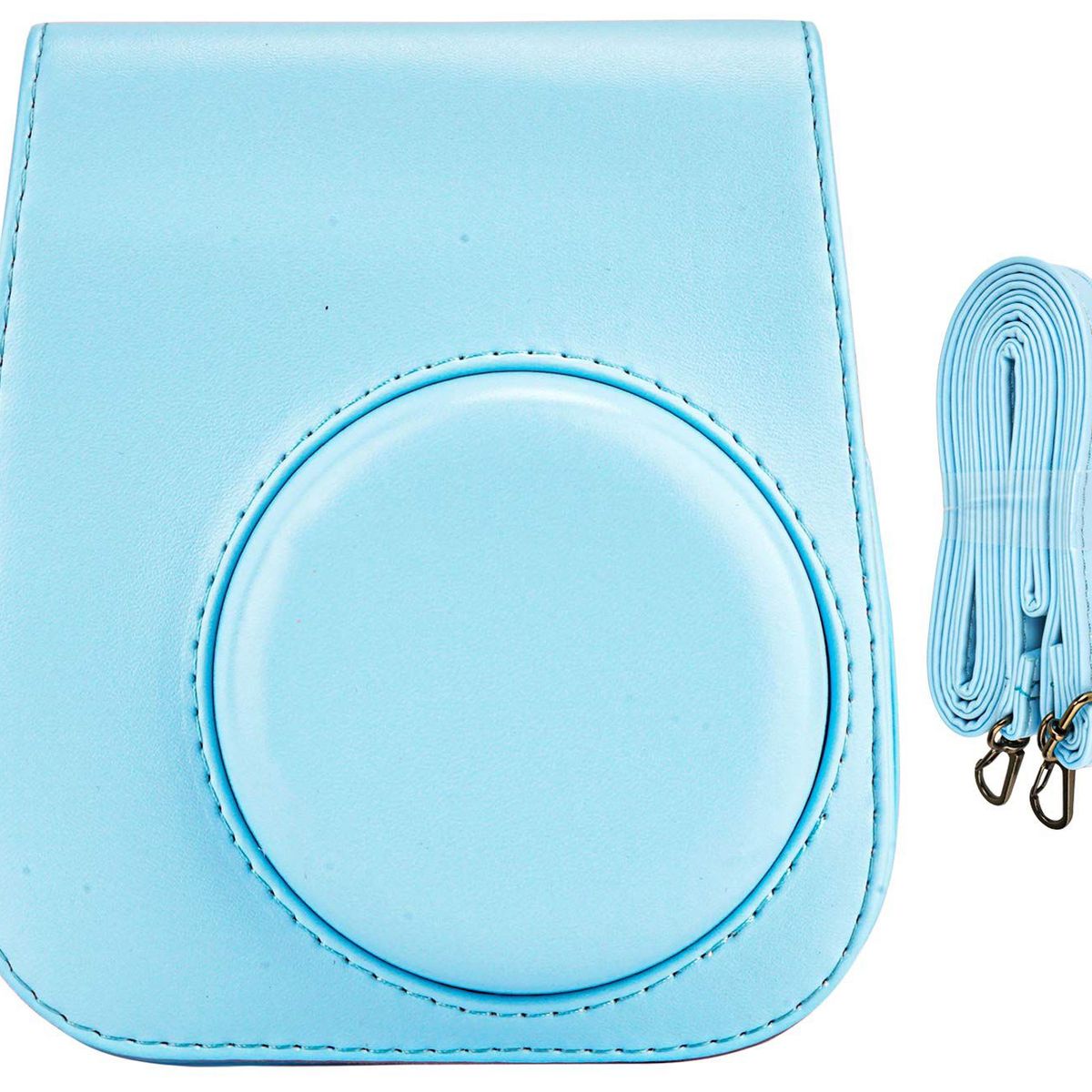 GENERICO - ESTUCHE PARA CÁMARA INSTAX MINI 8 - 9 -11 - CELESTE