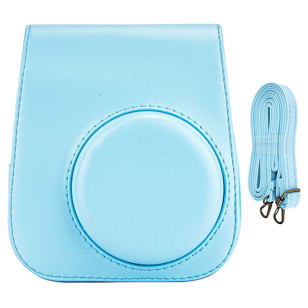 GENERICO - ESTUCHE PARA CÁMARA INSTAX MINI 8 - 9 -11 - CELESTE