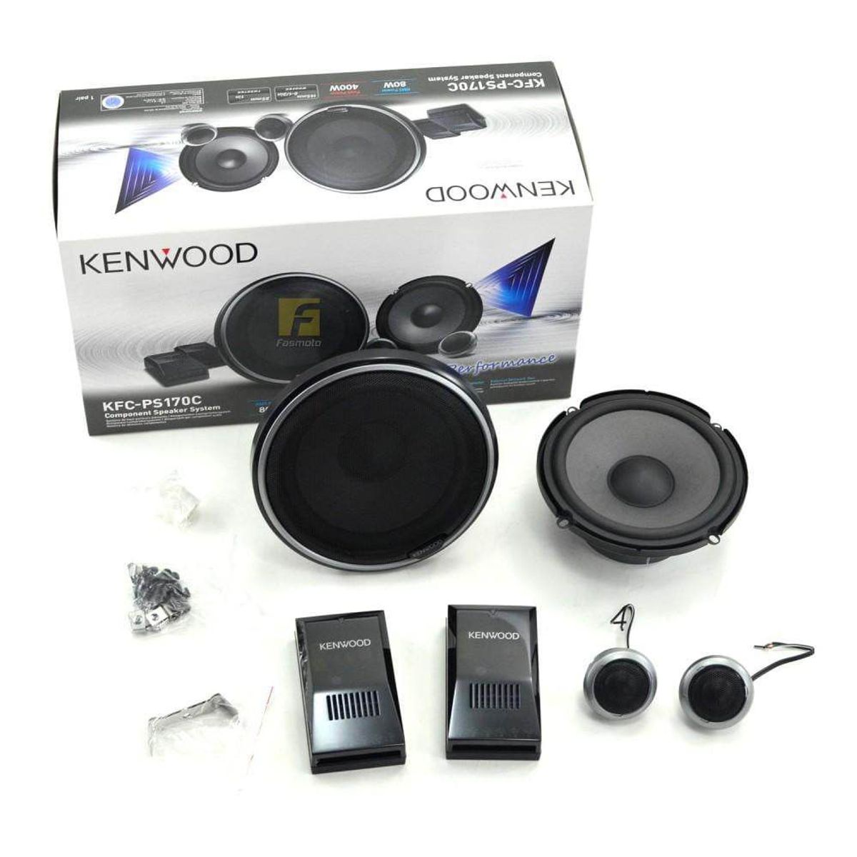 GENERICO - SET DE COMPONENTES KENWOOD KFC-PS170C - 3 VIAS 400WATTS